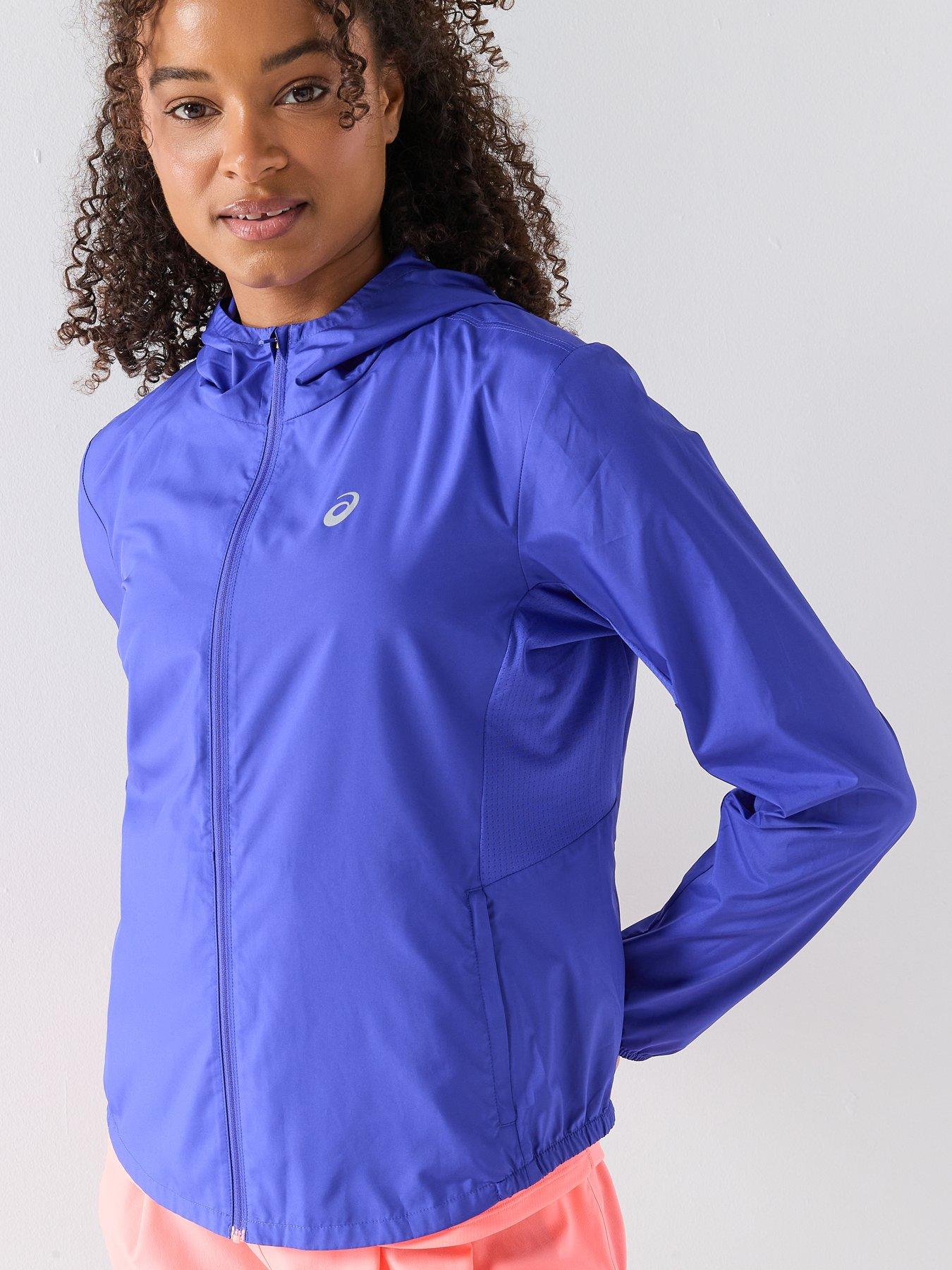 Image 4 of 6 of Asics Womens Running Core Jacket - Blue