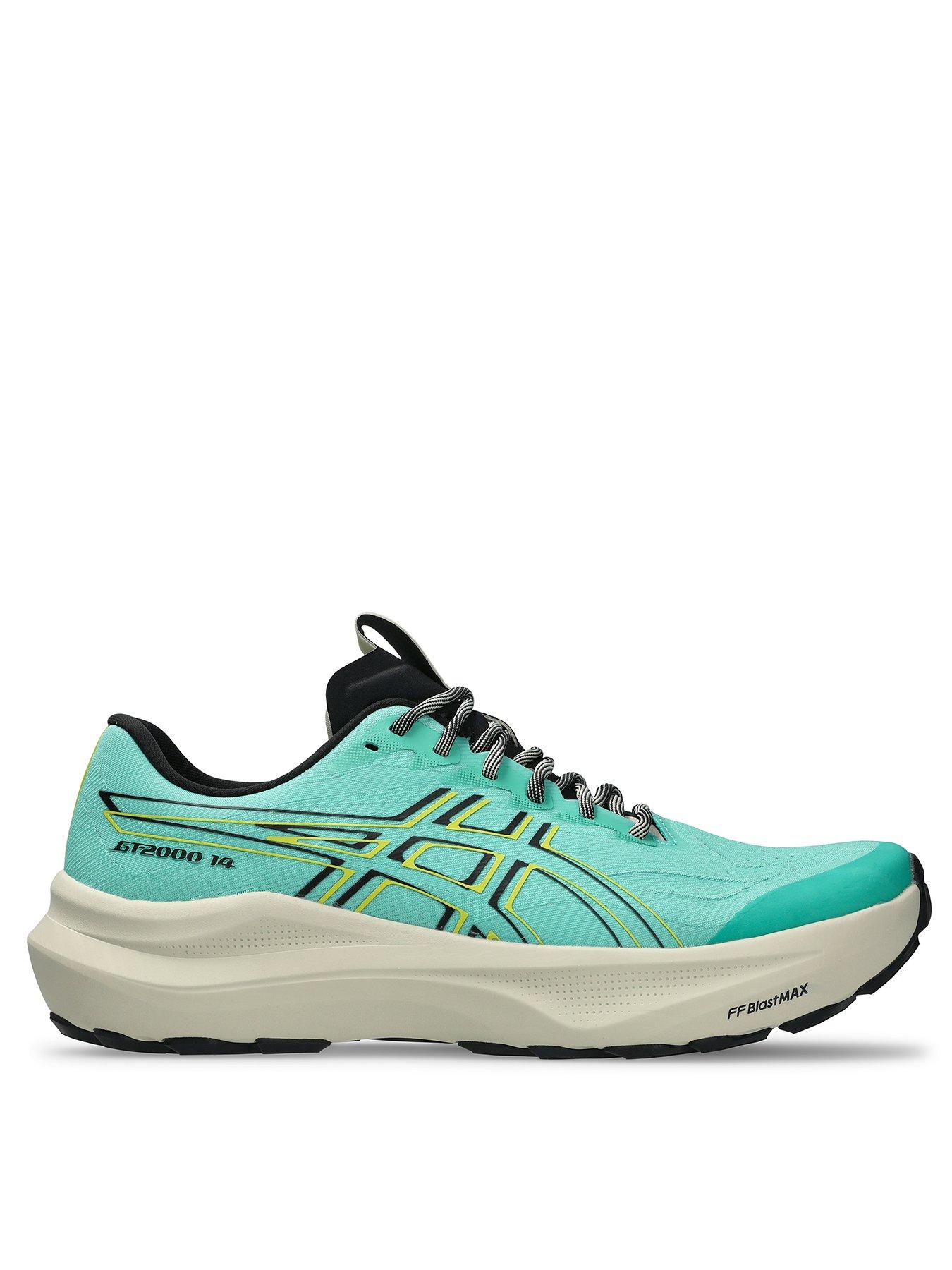 Asics Mens Running Gt-2000 14 TR Trainers - Green