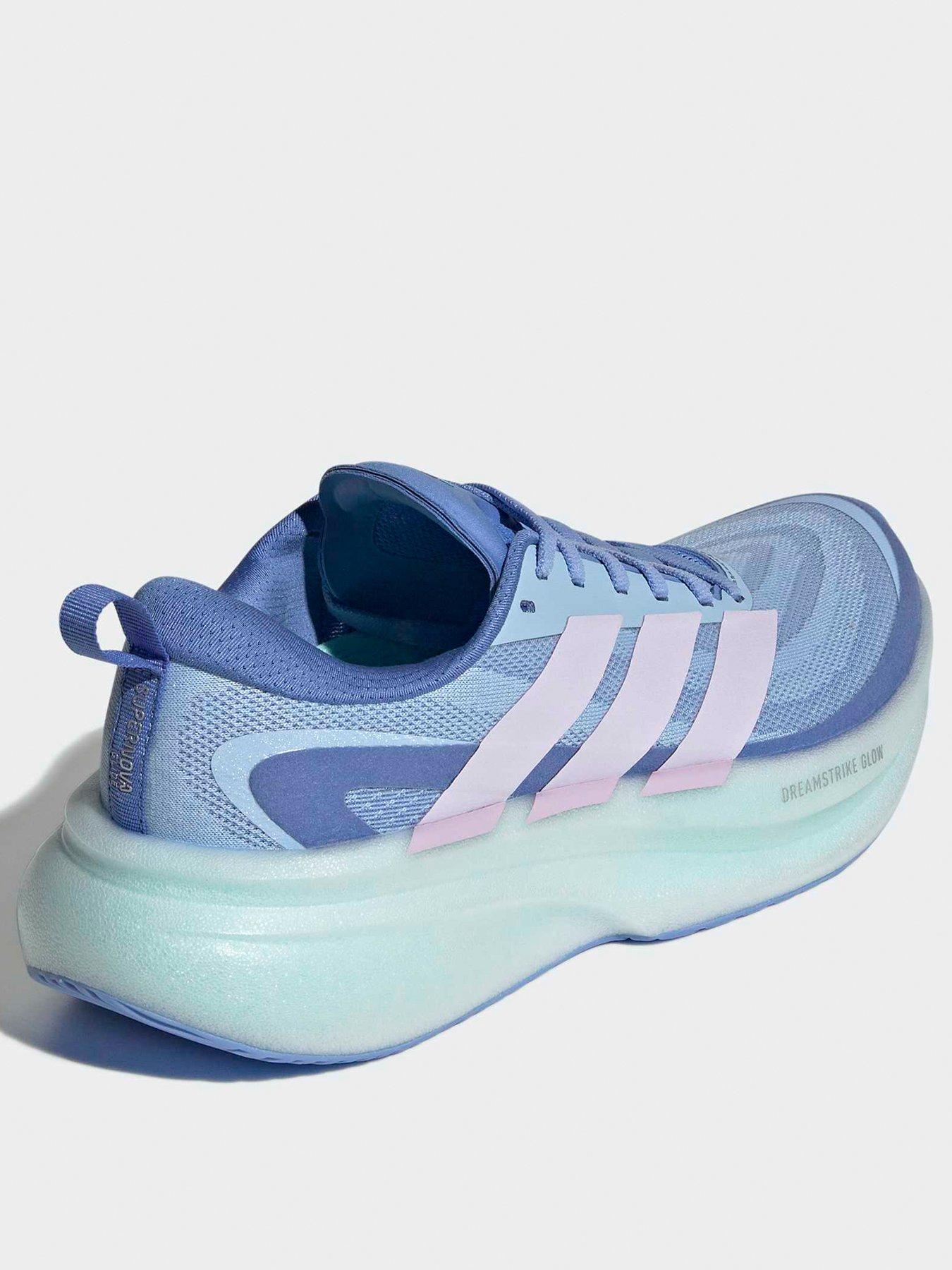  image of adidas-womens-running-supernova-glide-trainers-blue
