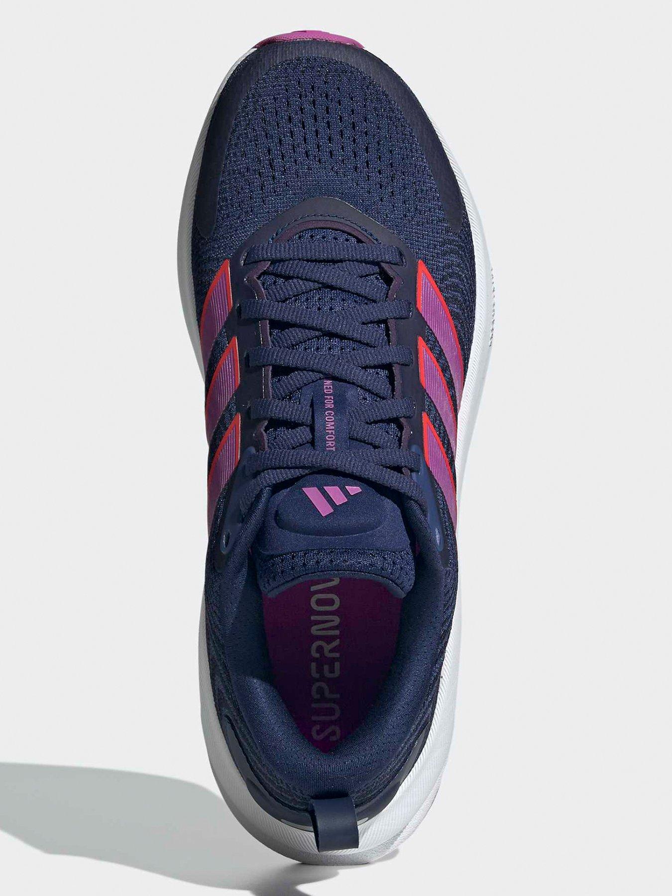 Image 4 of 7 of adidas Womens Running Supernova Ease 2 Trainers - Navy