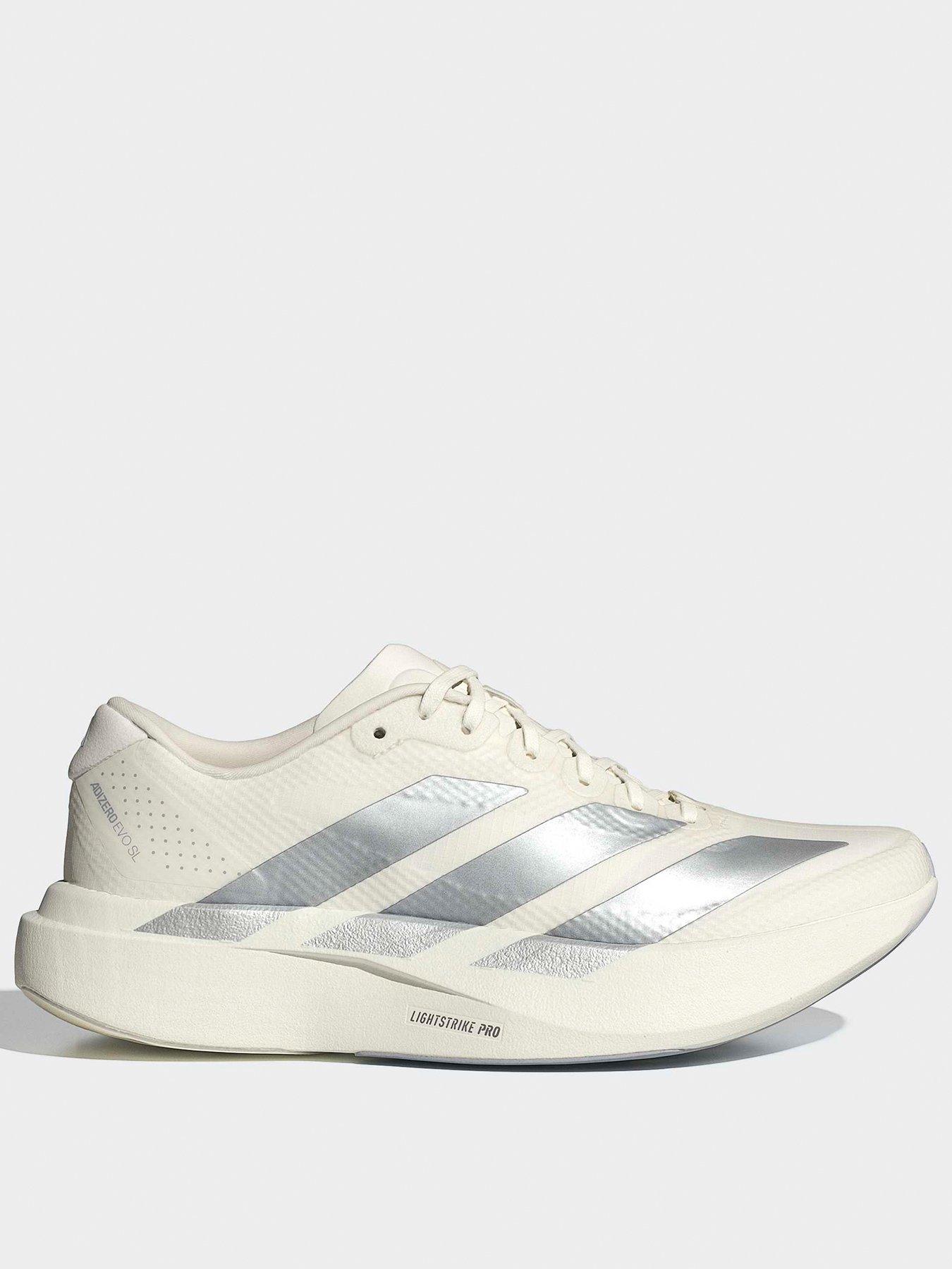 adidas Womens Running Adizero Evo Sl Woven Trainers - White