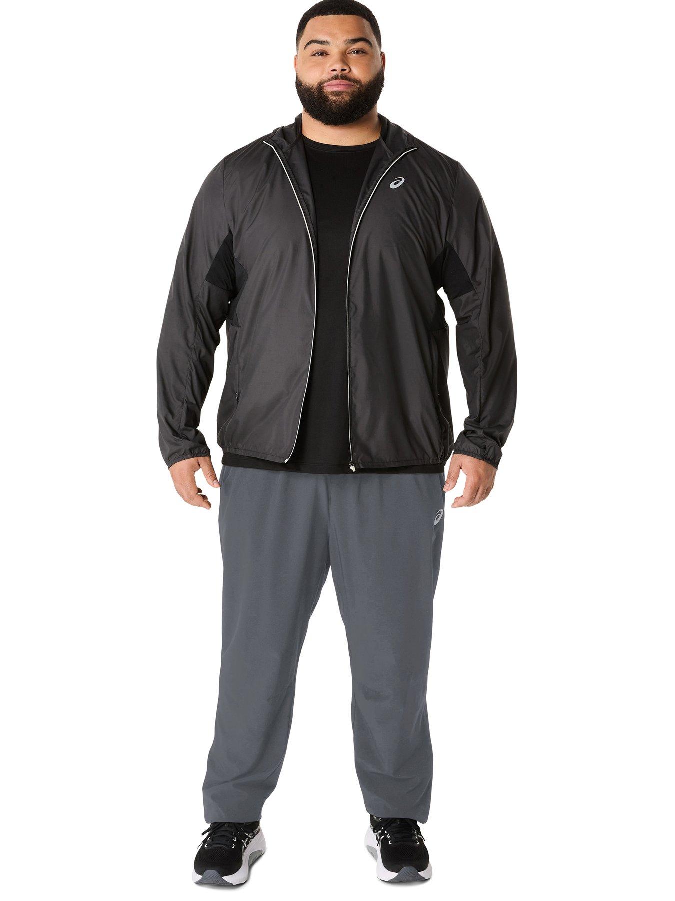 Image 3 of 7 of Asics Mens Running Core Woven Pants - Grey