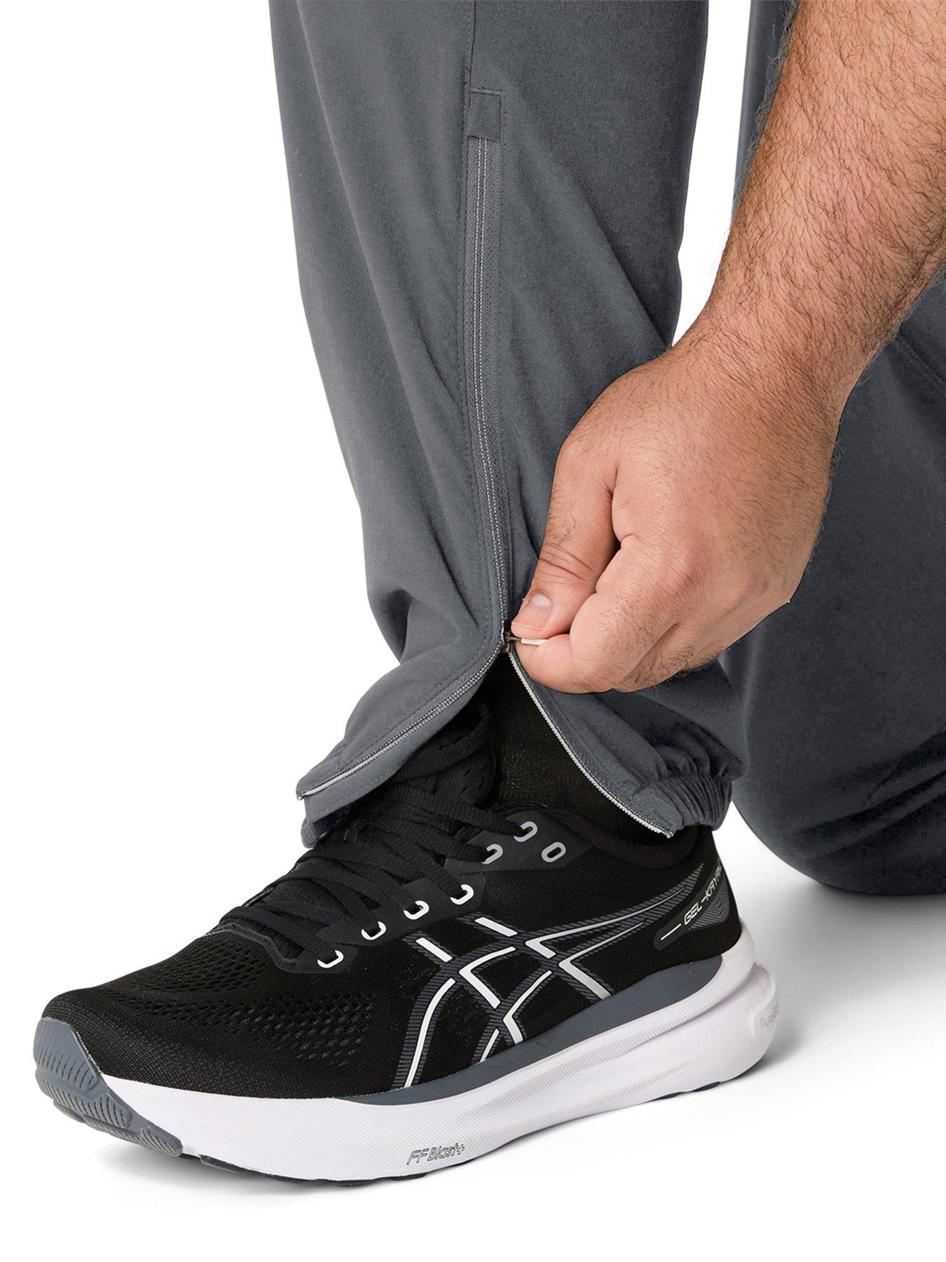 Image 6 of 7 of Asics Mens Running Core Woven Pants - Grey
