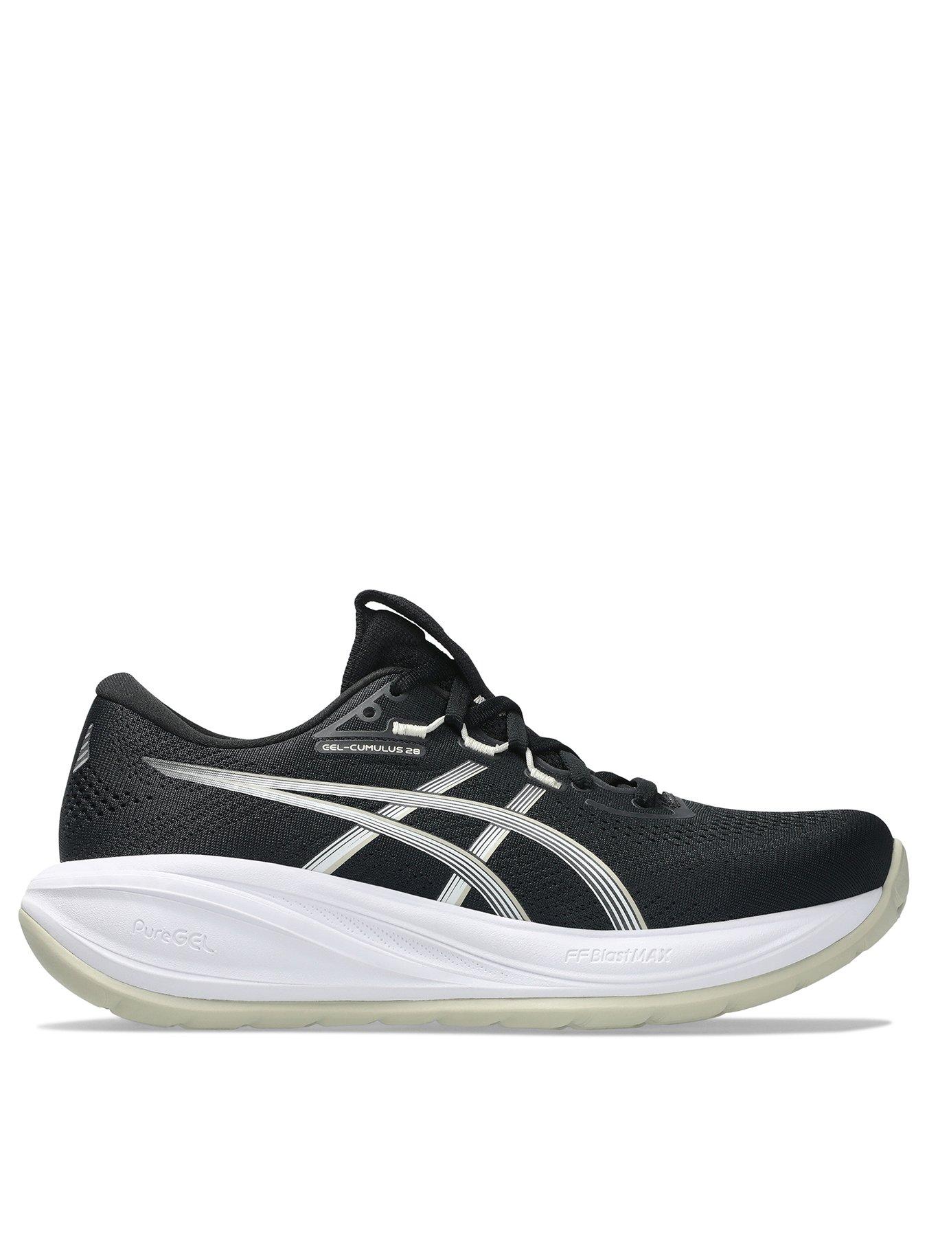 Asics Womens Running Gel-Cumulus 28 Trainers - Black/White