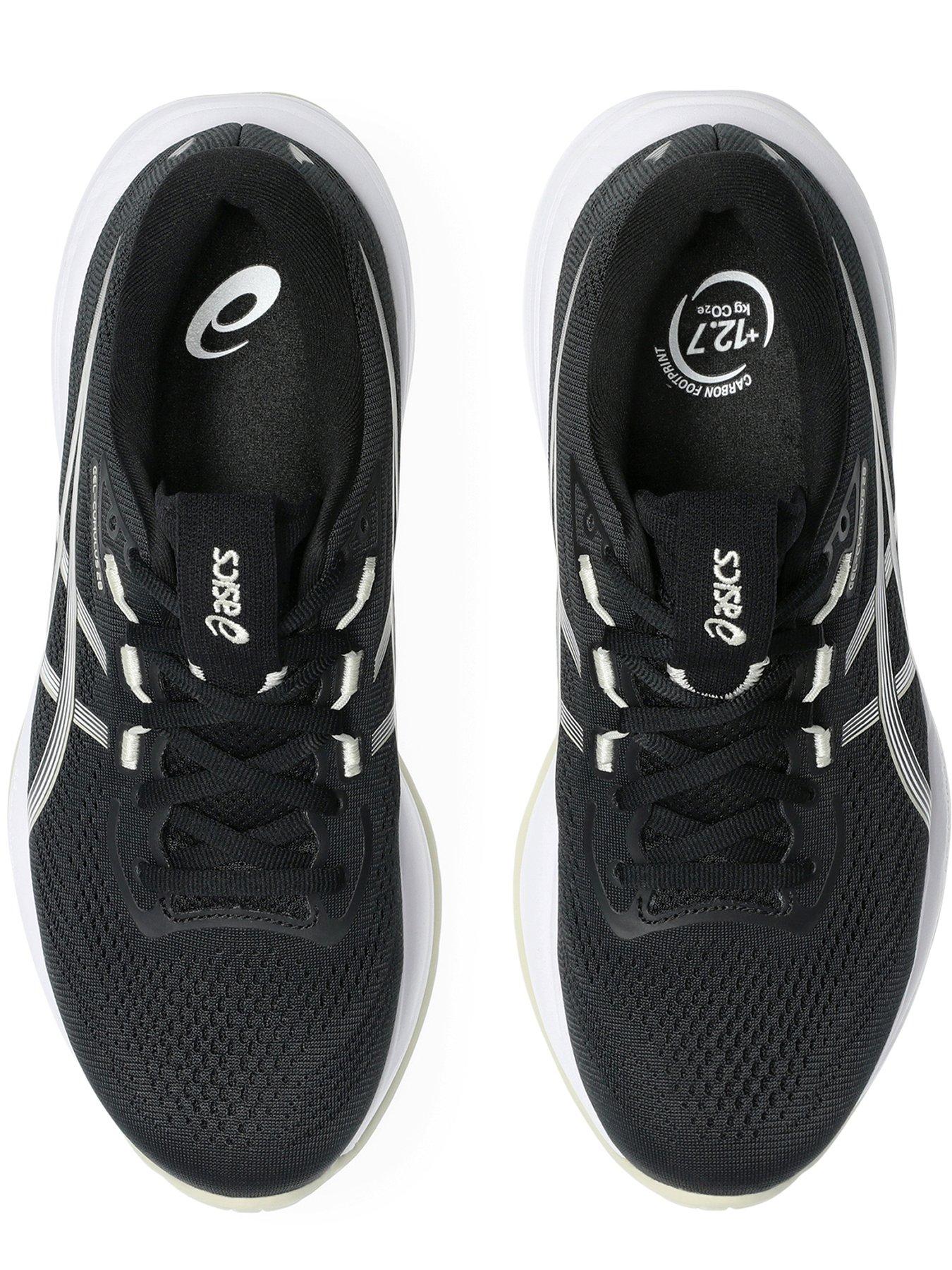 Image 4 of 7 of Asics Womens Running Gel-Cumulus 28 Trainers - Black/White