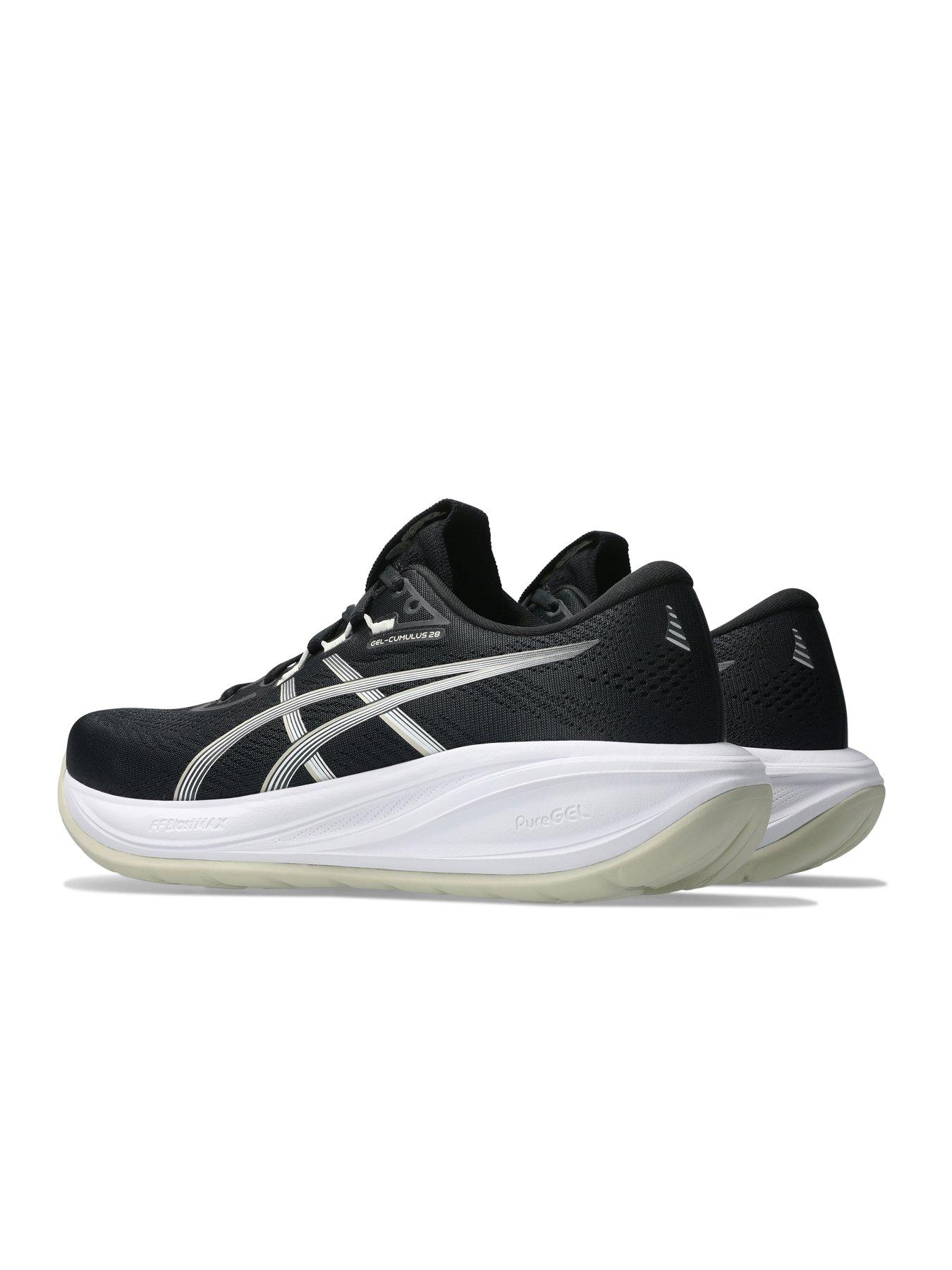 Image 6 of 7 of Asics Womens Running Gel-Cumulus 28 Trainers - Black/White
