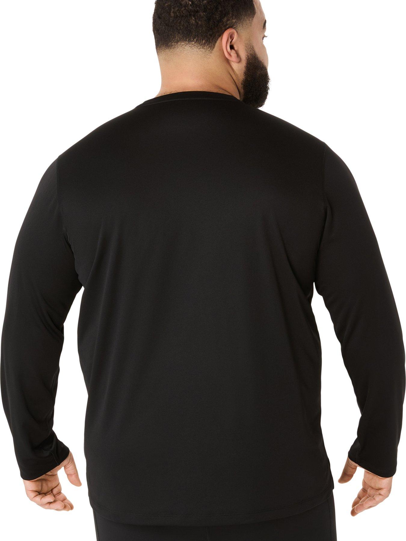 Image 2 of 5 of Asics Mens Running Core Long Sleeve T-Shirt- Black