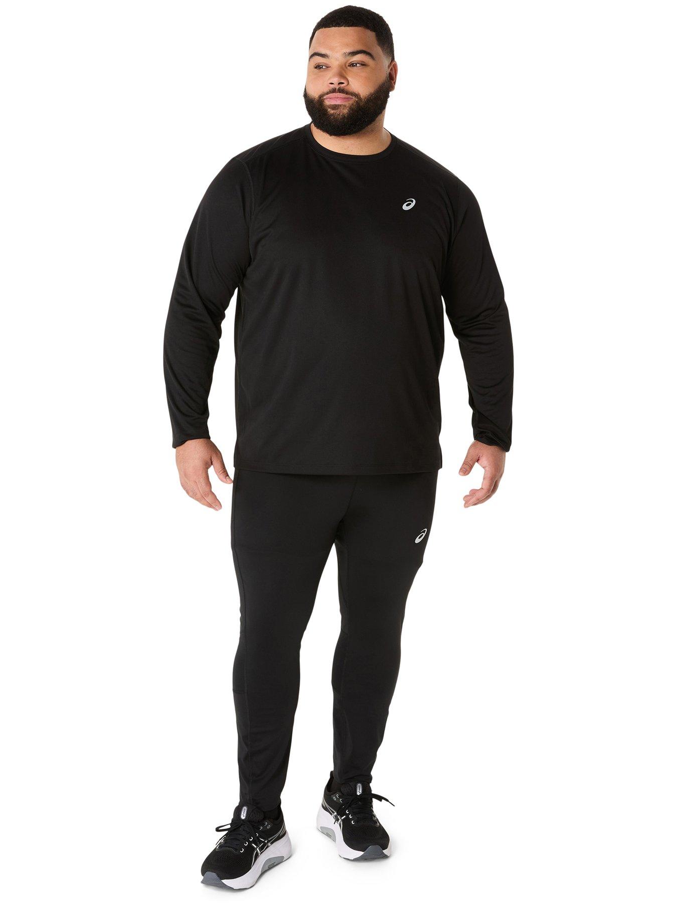 Image 3 of 5 of Asics Mens Running Core Long Sleeve T-Shirt- Black