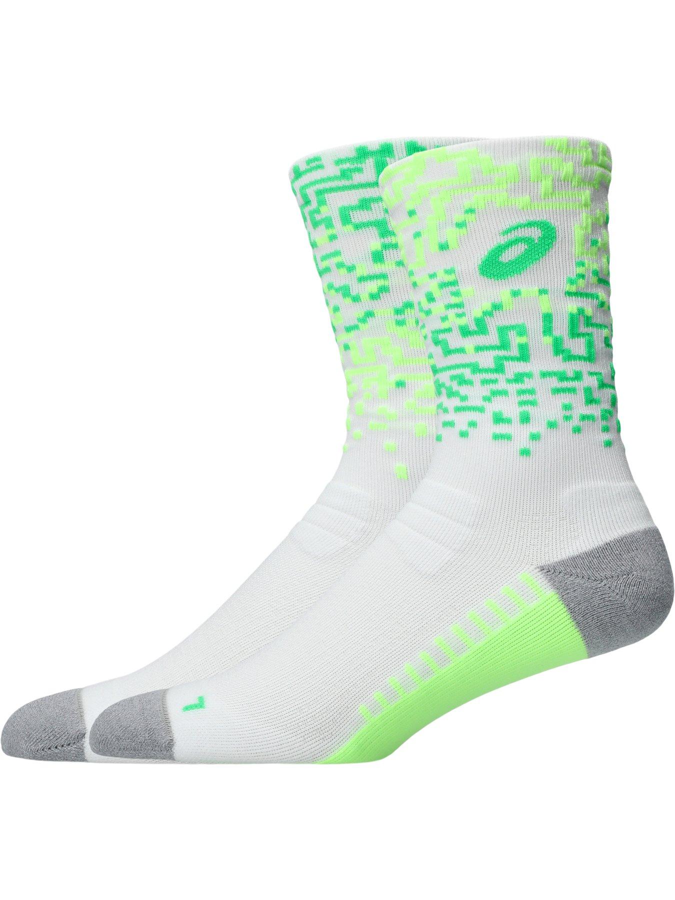 Image 2 of 3 of Asics Unisex Running Crew Socks - White