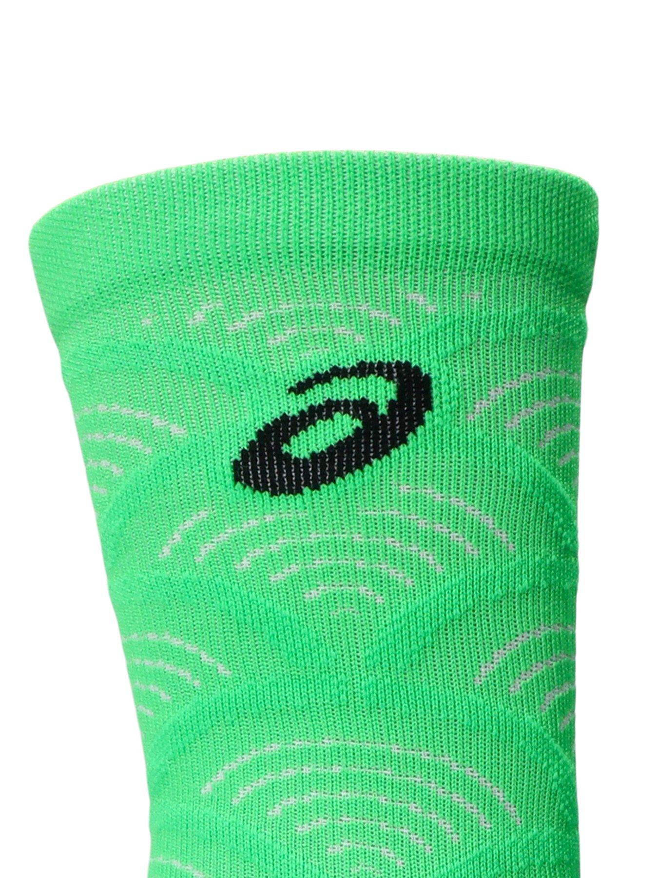 Image 3 of 3 of Asics Unisex Running Crew Socks - Green