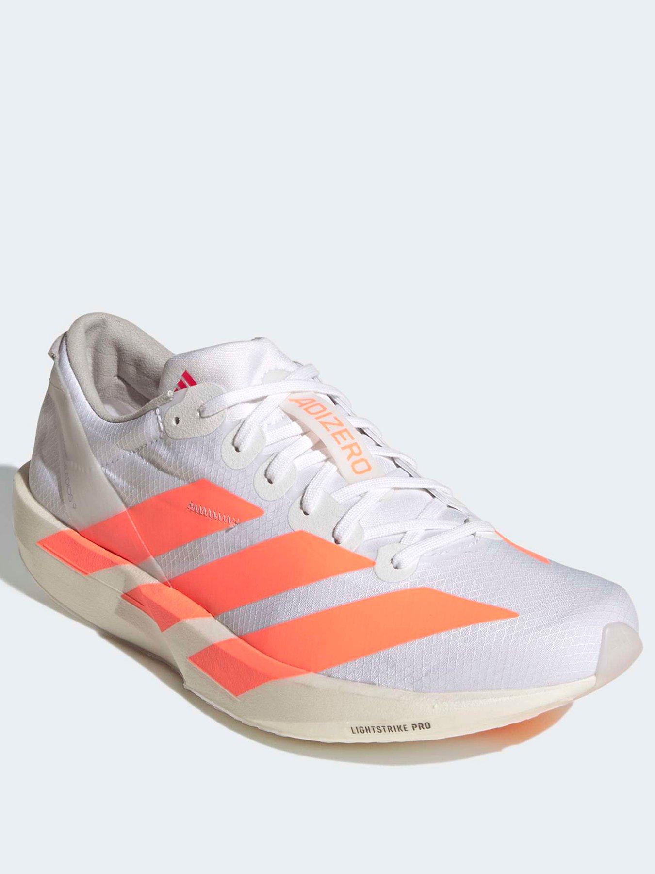 Image 2 of 5 of adidas Womens Running Adizero Adios 9 Trainers - White