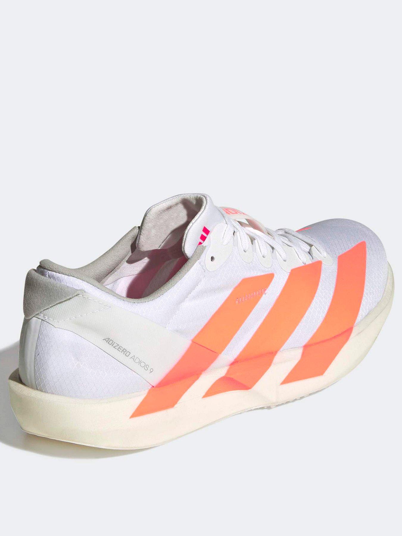 Image 3 of 5 of adidas Womens Running Adizero Adios 9 Trainers - White