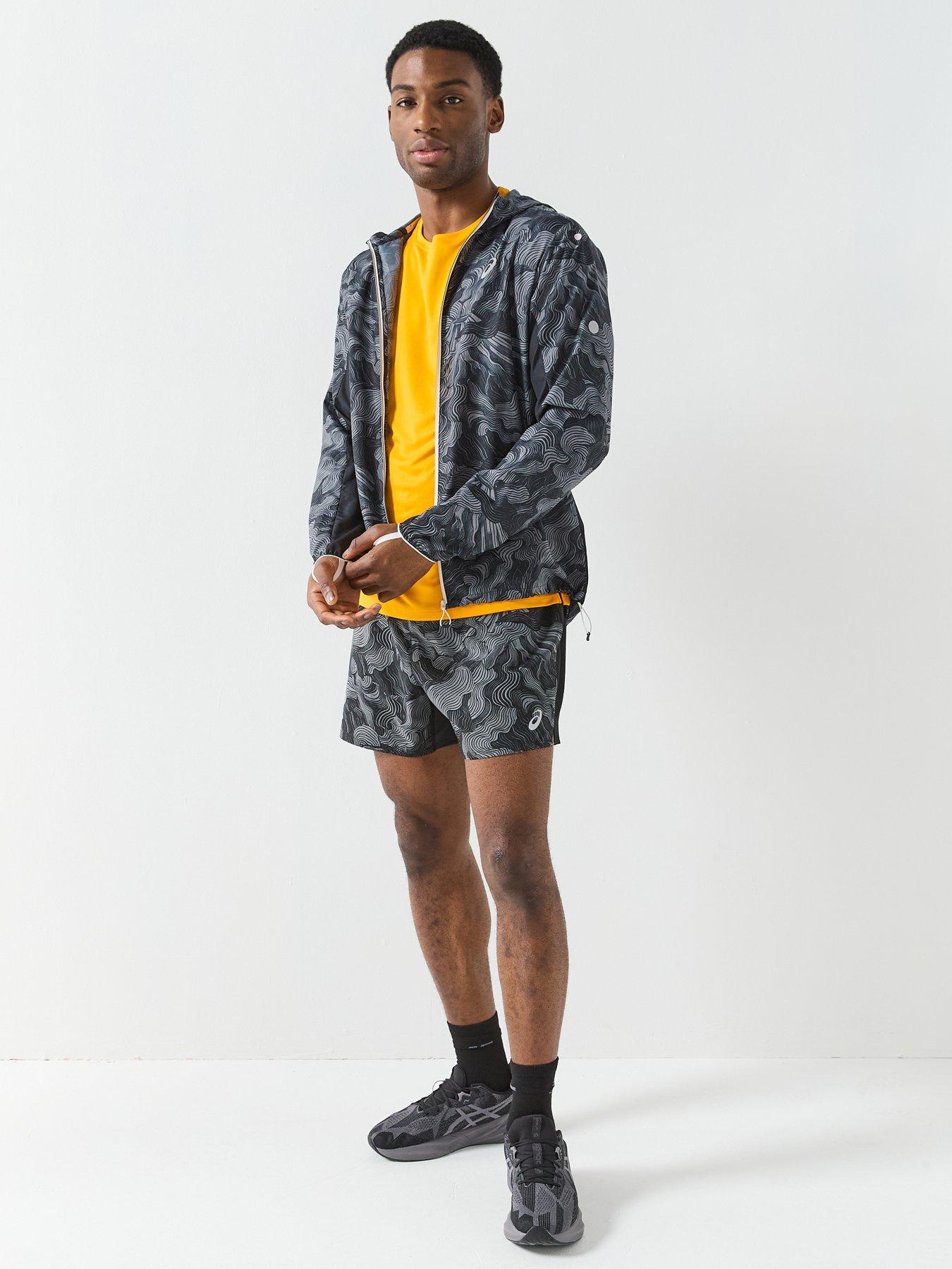 Image 3 of 6 of Asics Mens Running Fujitrail Packable Jacket - Black