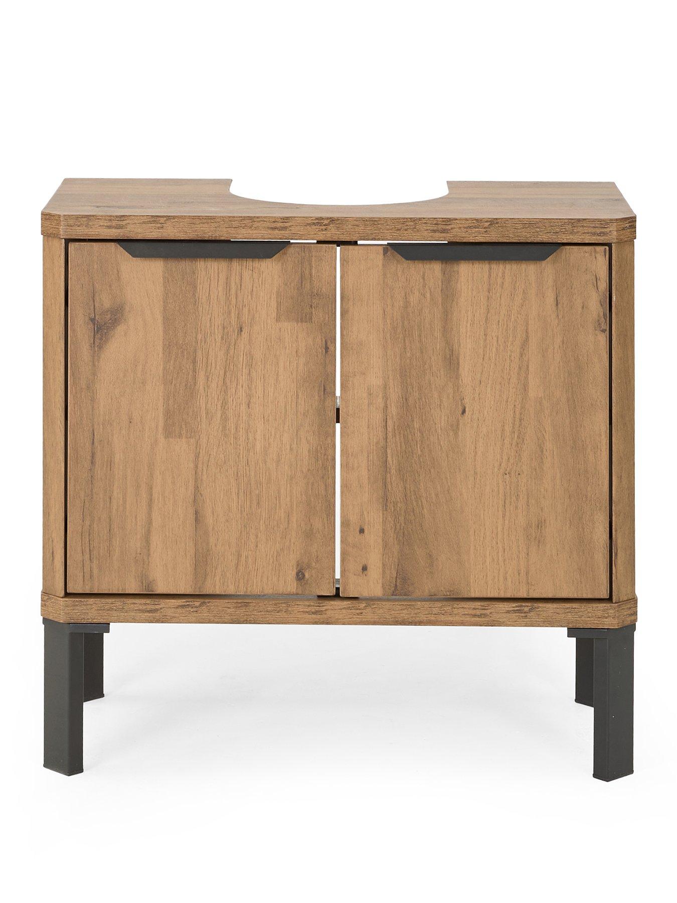 Image 2 of 7 of The Very Collection Harlem Under Sink Cabinet - Mid Oak&nbsp;- FSC&reg; Certified