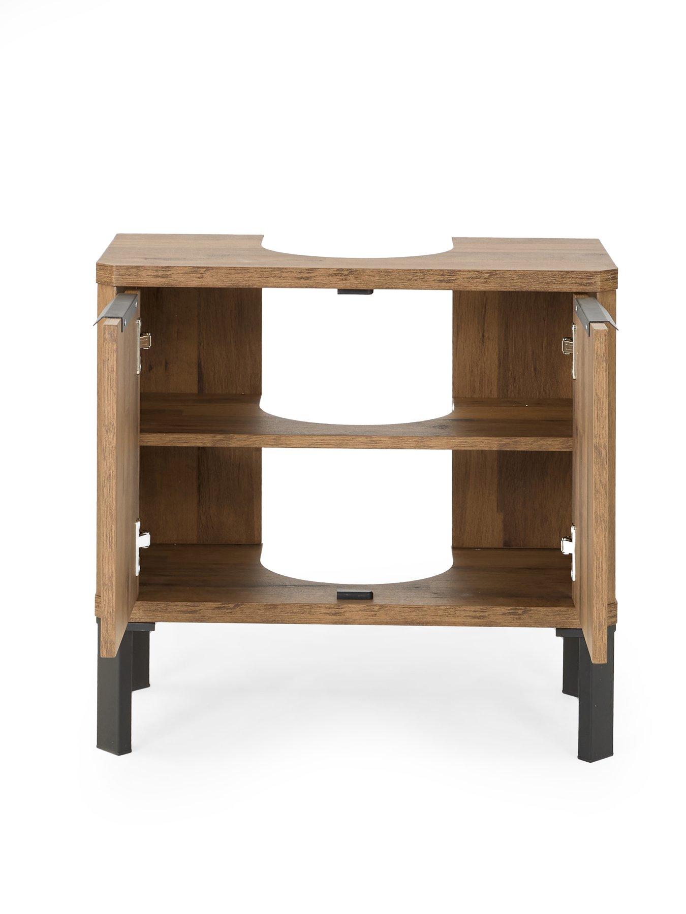 Image 5 of 7 of The Very Collection Harlem Under Sink Cabinet - Mid Oak&nbsp;- FSC&reg; Certified