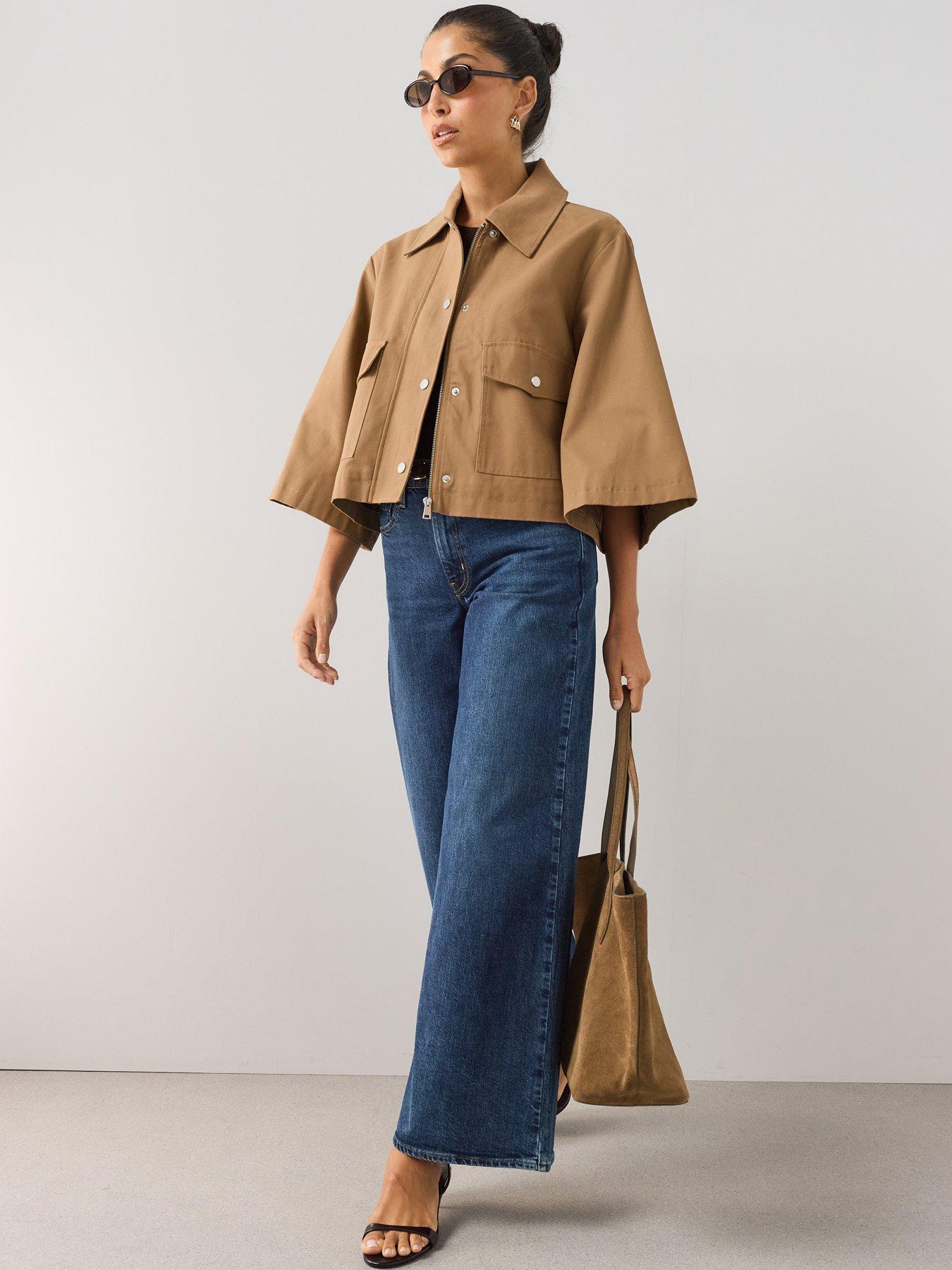The Very Collection Barn Jacket - Tan