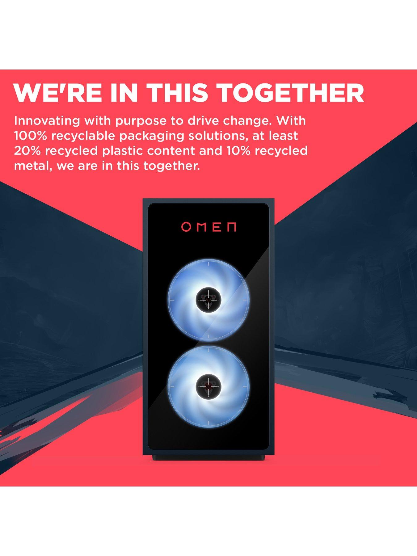  image of hp-omen-35l-valorant-gaming-desktop-geforce-rtx-5060-intel-core-i7-32gb-ram-1tb-ssd