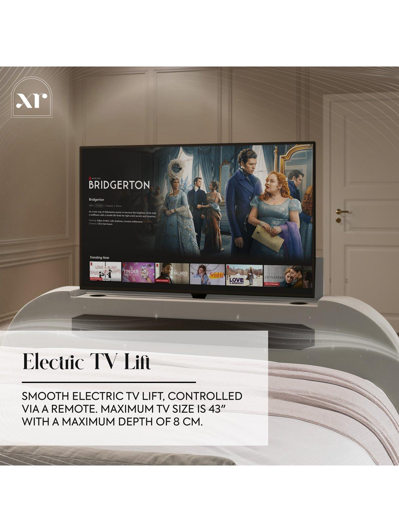 Image 5 of 7 of XR Living Maisie 5.1 True Surround Sound Bed with Electric TV Lift and App Controlled LED Lights