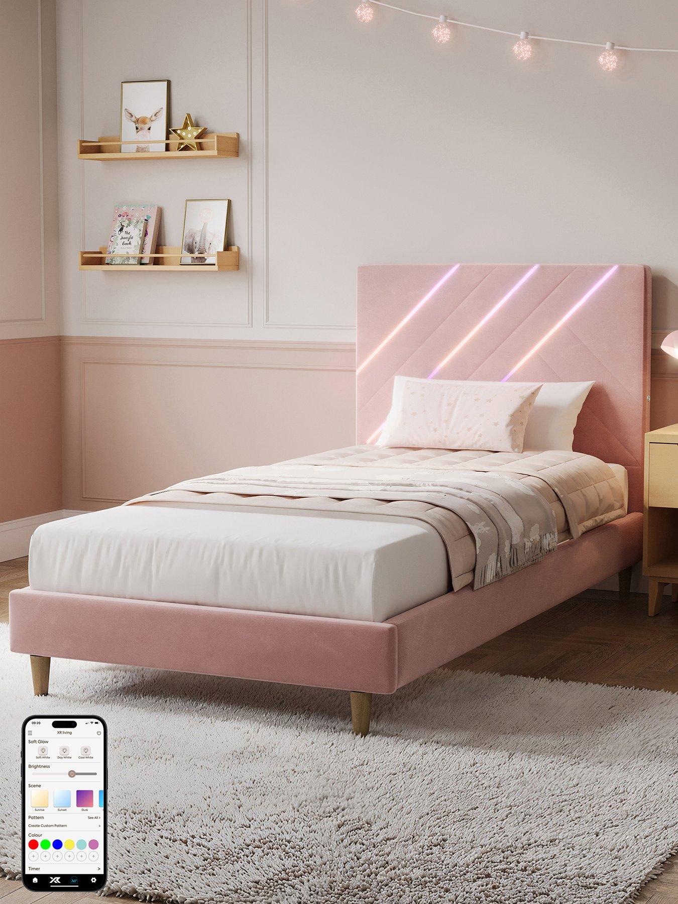 XR Living Lily Bed Frame With App Control Lights