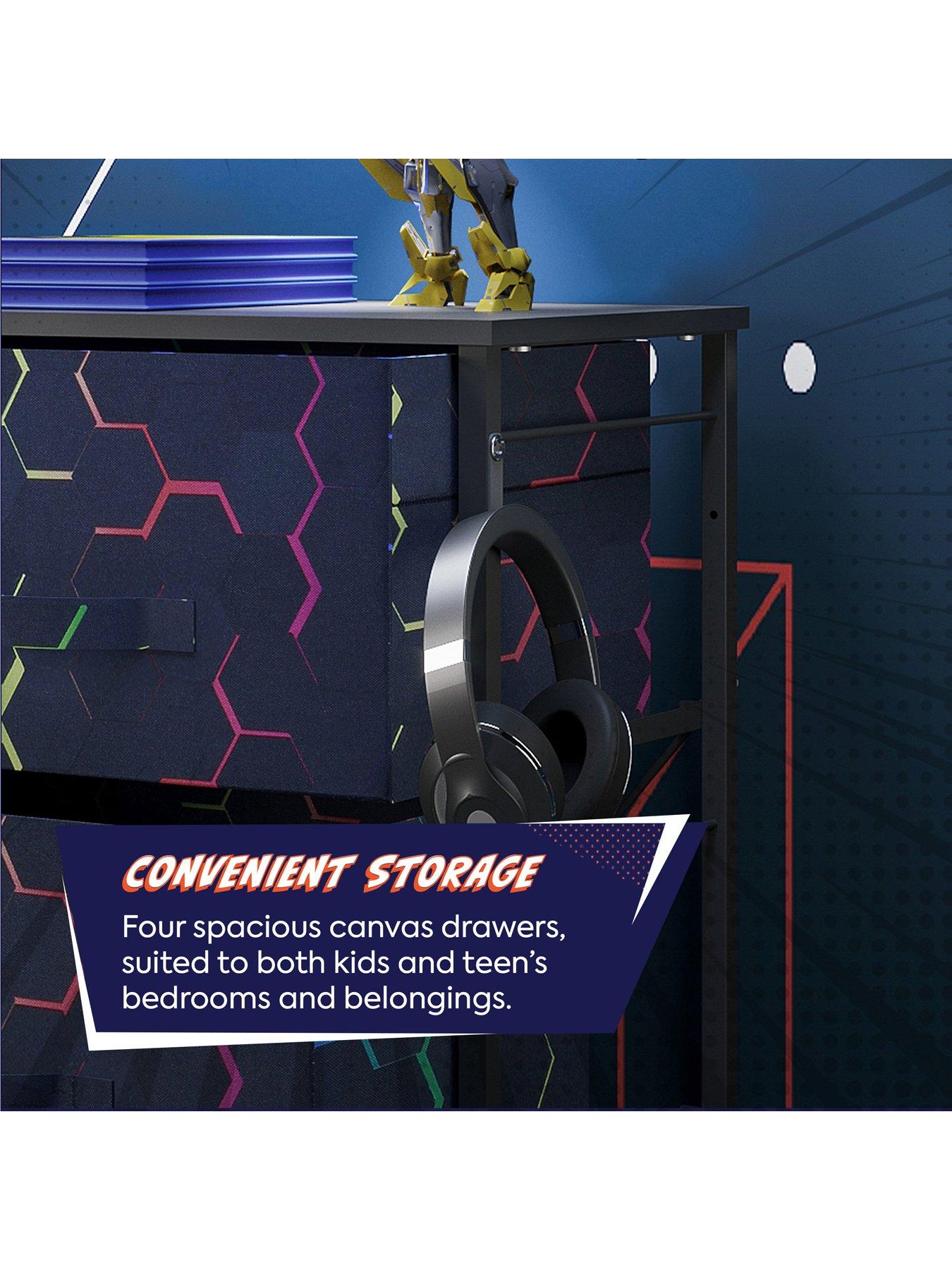  image of x-rocker-hex-canvas-tallboy