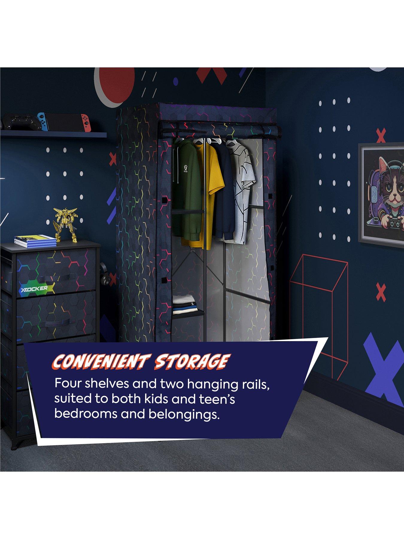 Image 4 of 7 of X Rocker Hex Canvas Wardrobe