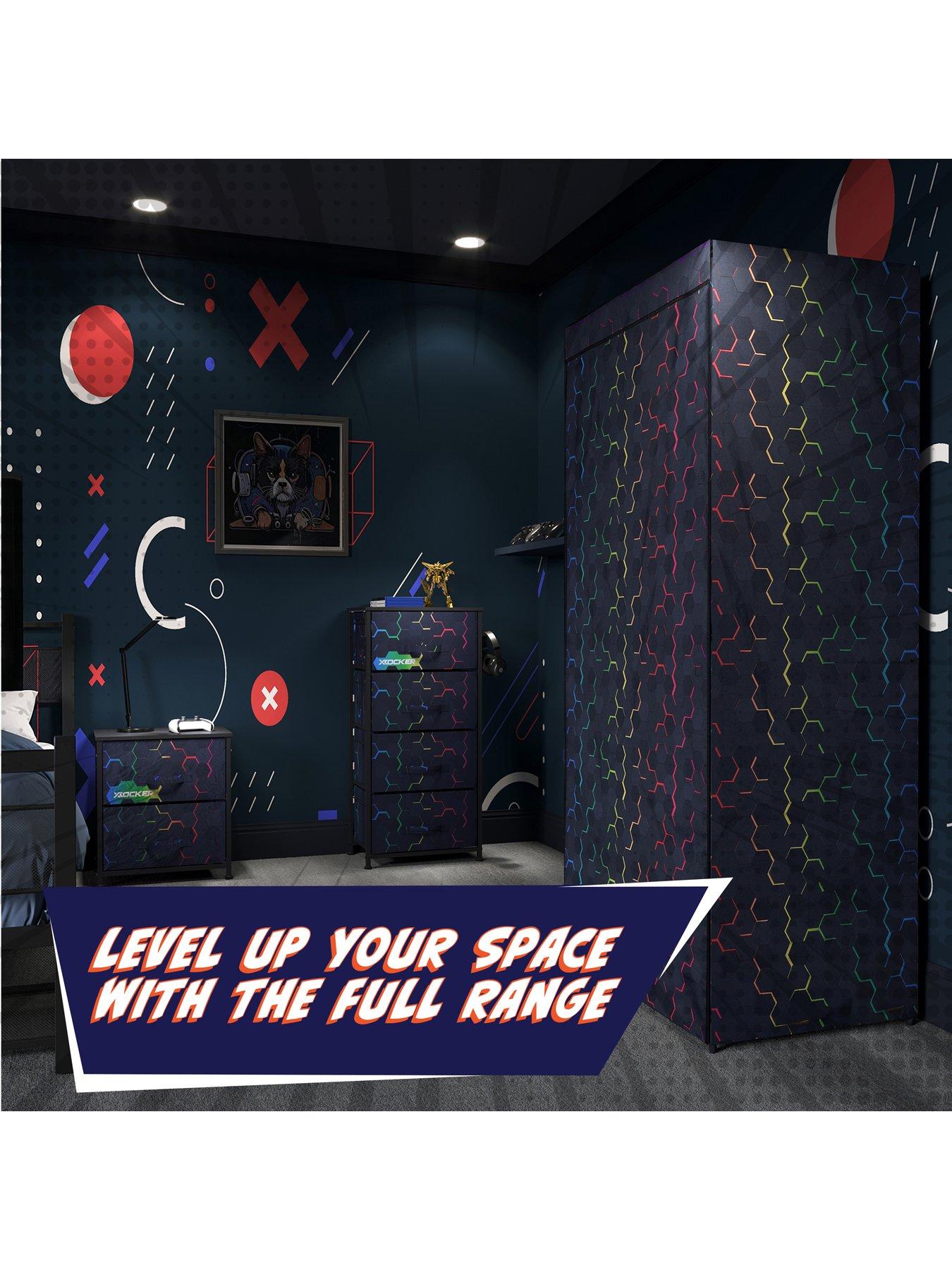 Image 6 of 7 of X Rocker Hex Canvas Wardrobe
