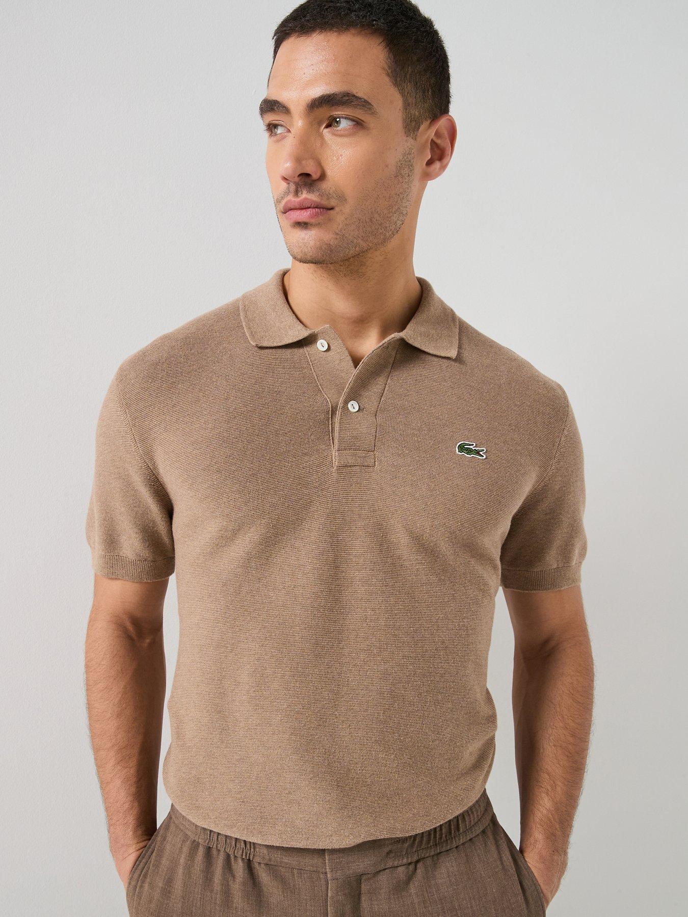lacoste-classic-fit-knitted-polo-shirt-brown