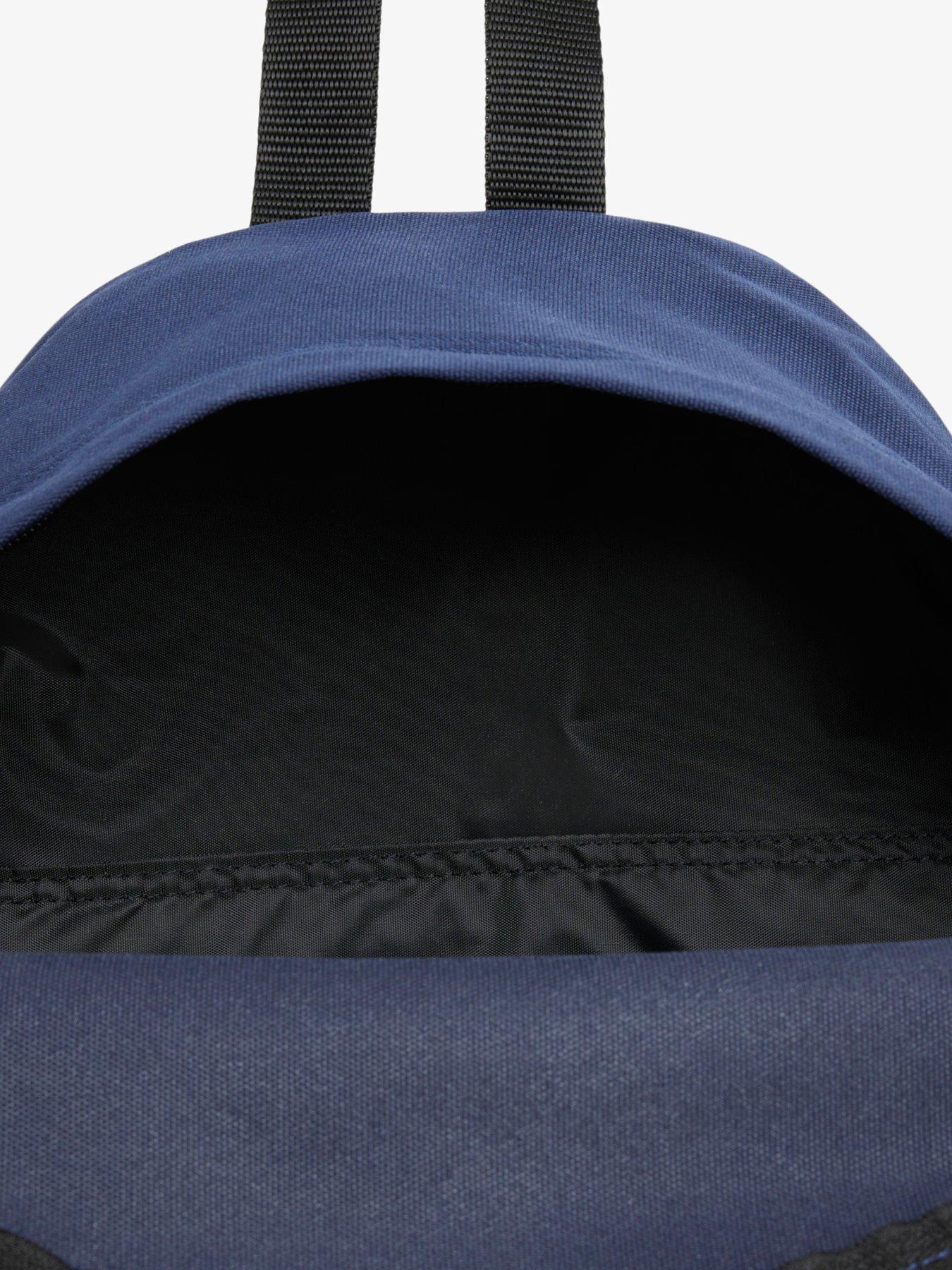 Image 4 of 5 of Lacoste Canvas Backpack - Navy