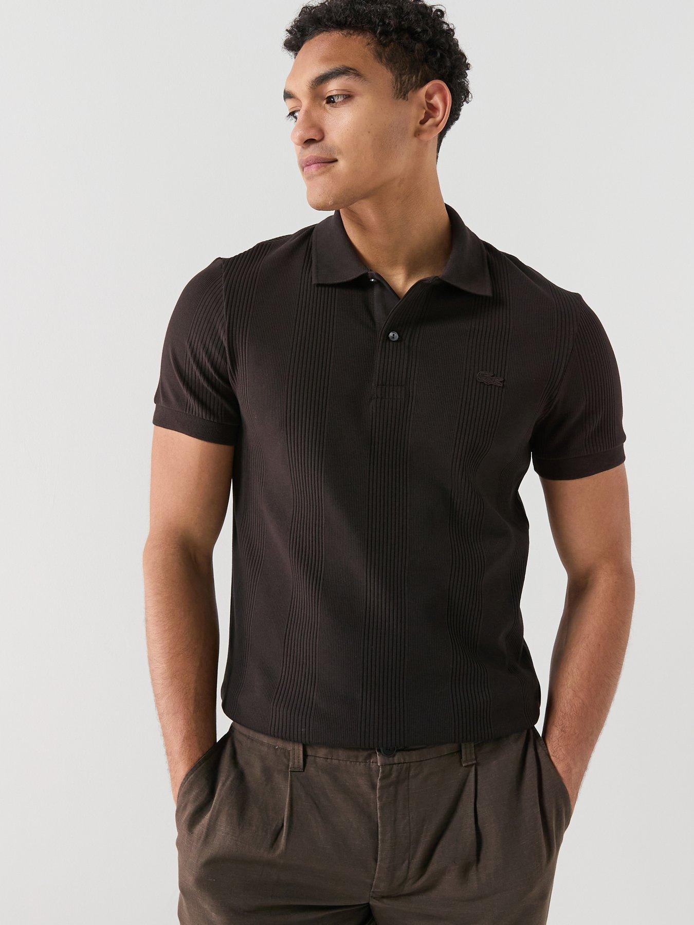 lacoste-plisse-ribbed-polo-shirt-brown