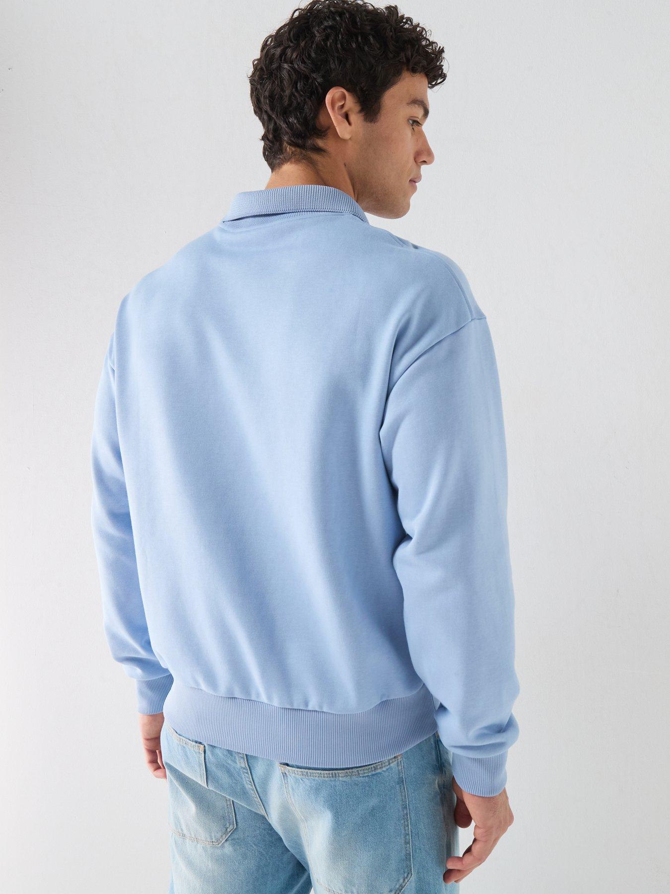 Image 2 of 6 of Lacoste Lacoste L Badge Sweatshirt - Blue