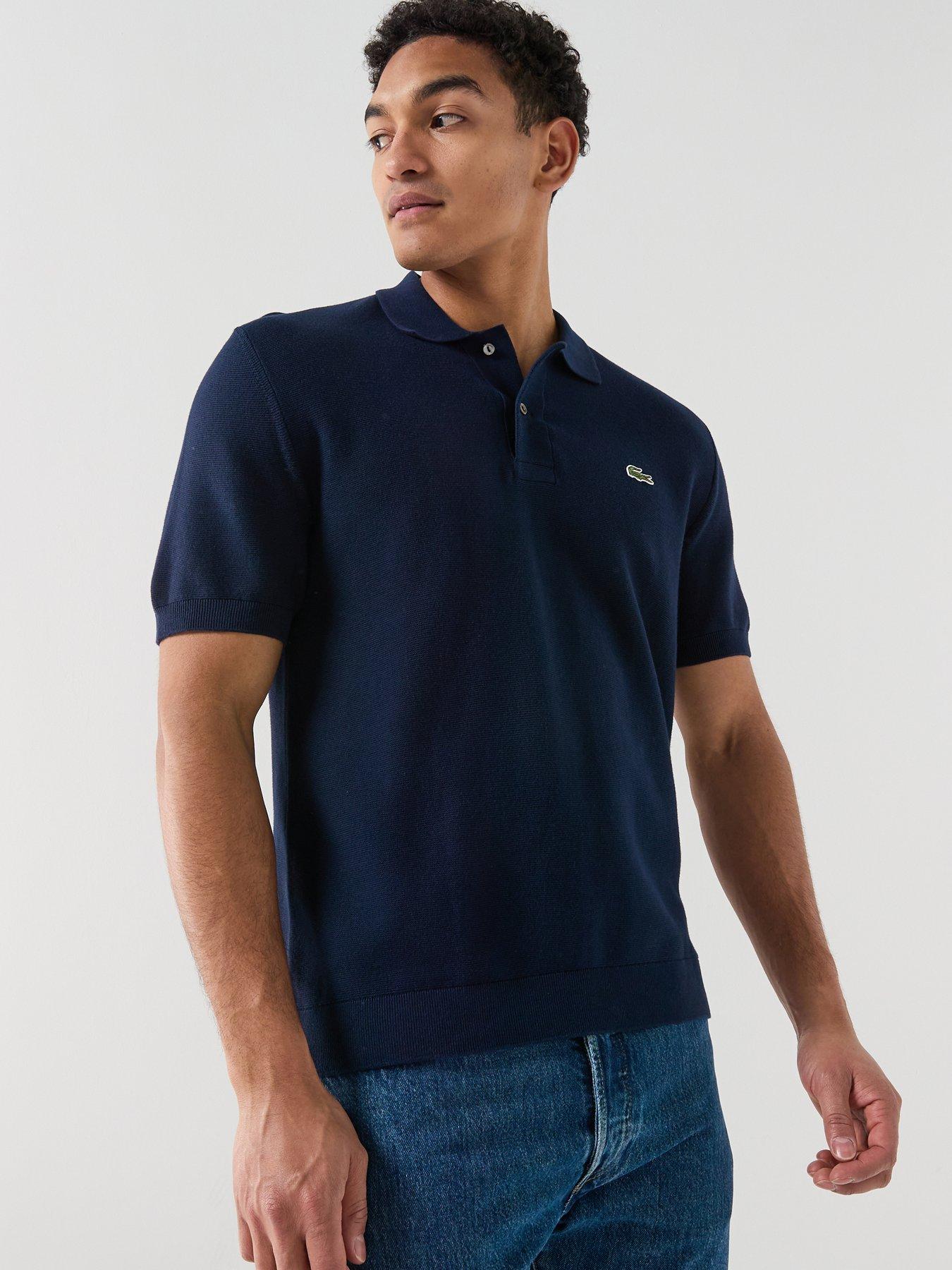 Lacoste Lacoste Classic Fit Knitted Polo Shirt - Navy