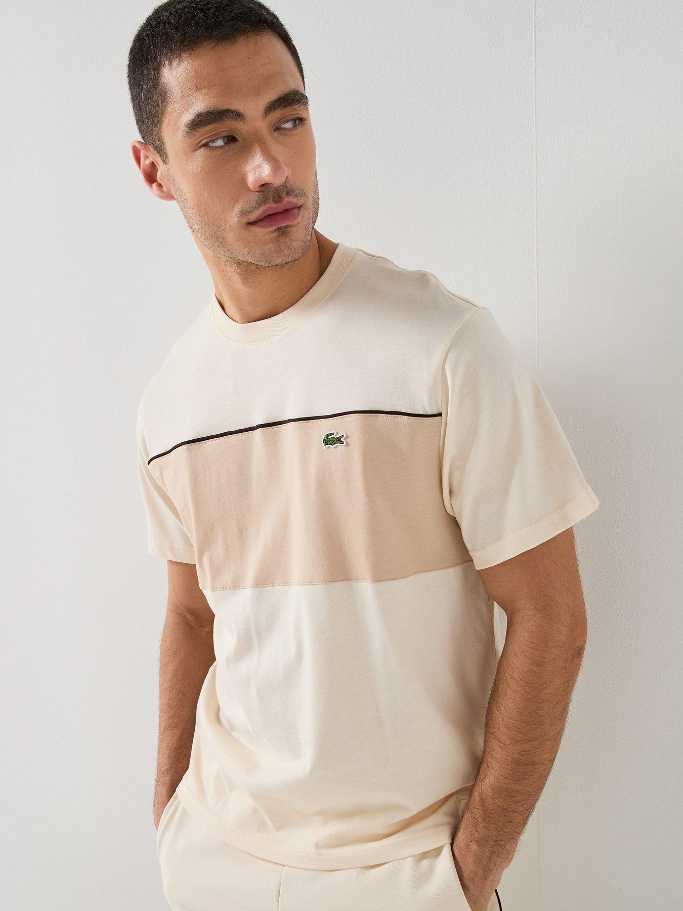 lacoste-classic-fit-colorblock-cotton-t-shirt-cream