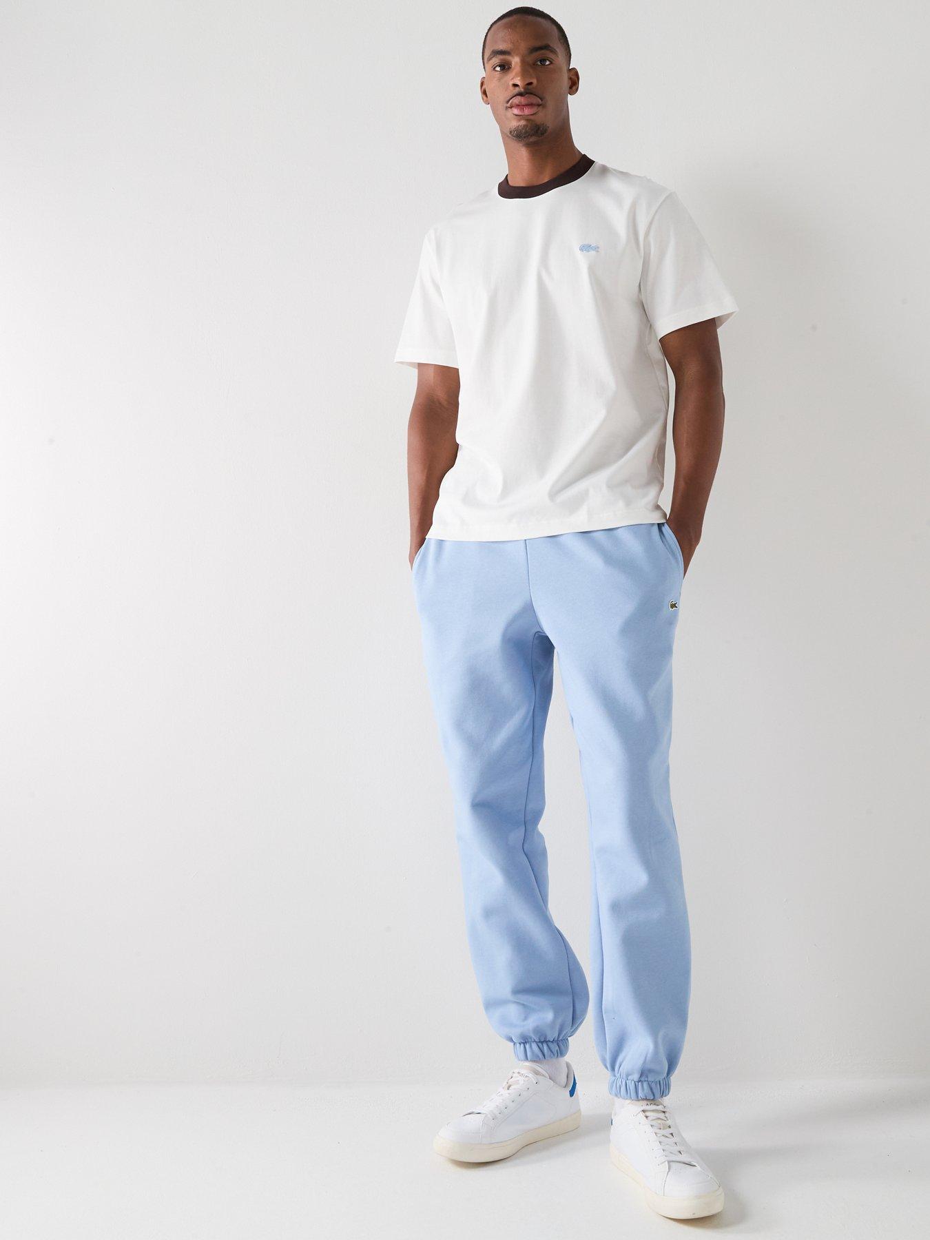  image of lacoste-regular-fit-sweatpants-light-blue
