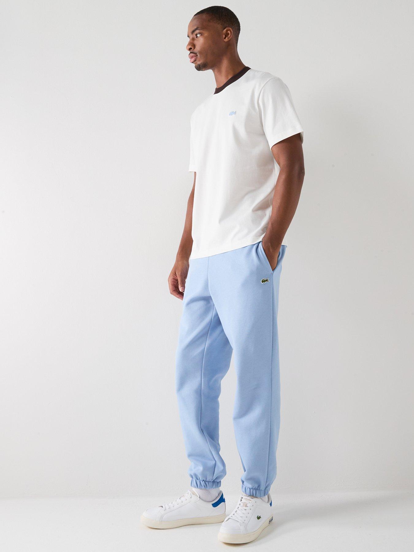  image of lacoste-regular-fit-sweatpants-light-blue