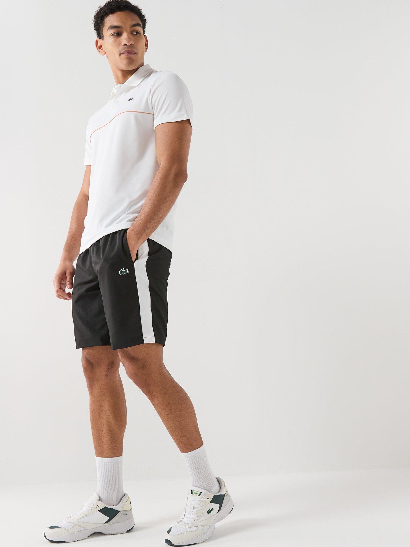 Image 3 of 5 of Lacoste Regular Fit Ultra-Dry Upf50 Off Court Polo Shirt - White