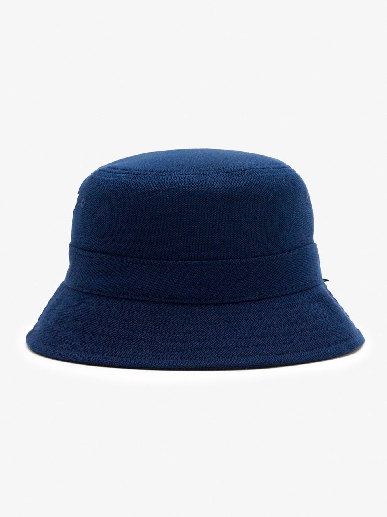 back image of lacoste-pique-bucket-hat-navy