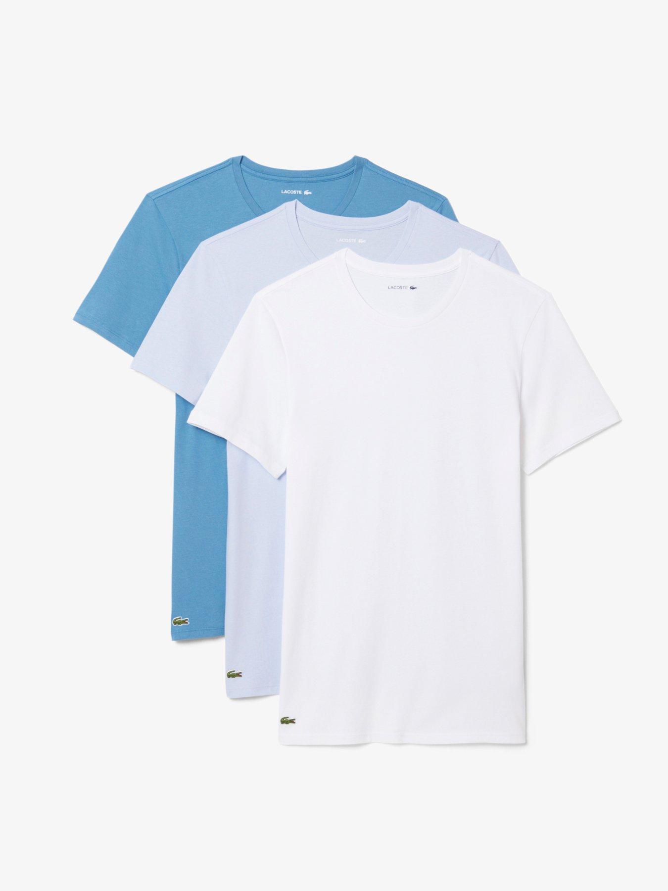 lacoste-3-pack-cotton-crew-neck-t-shirts--multi