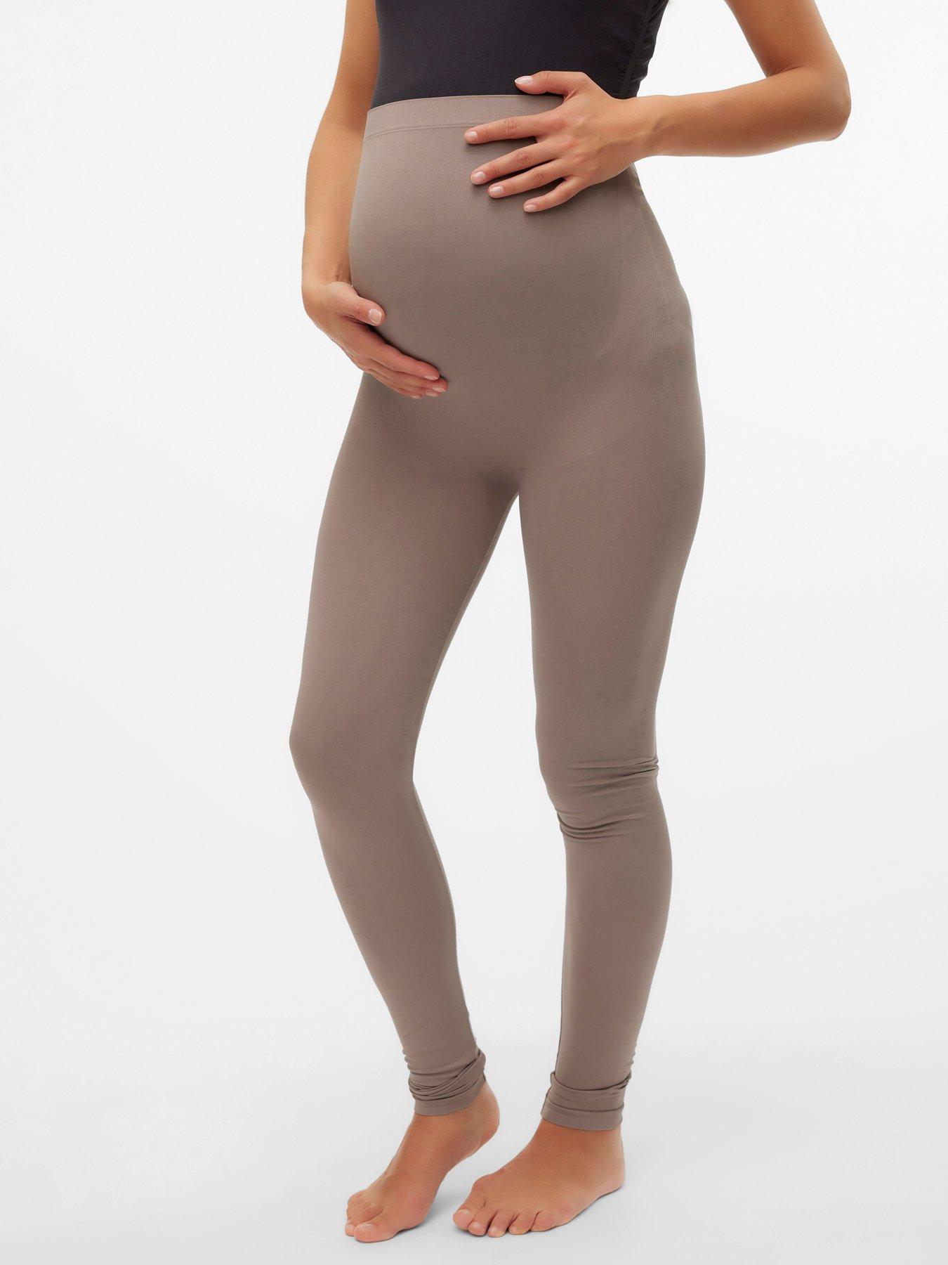 Mamalicious Mltia Jeanne Legging Noos A - Brown