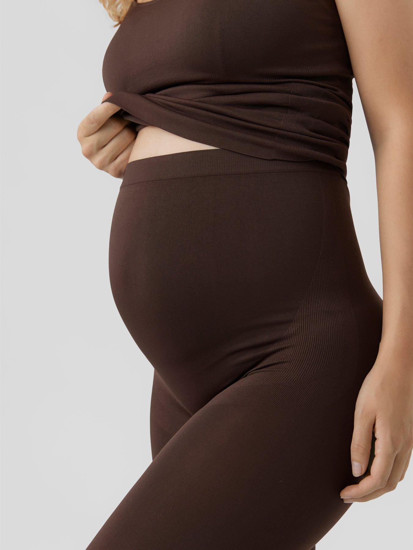  image of mamalicious-mltia-jeanne-legging-noos-a-brown