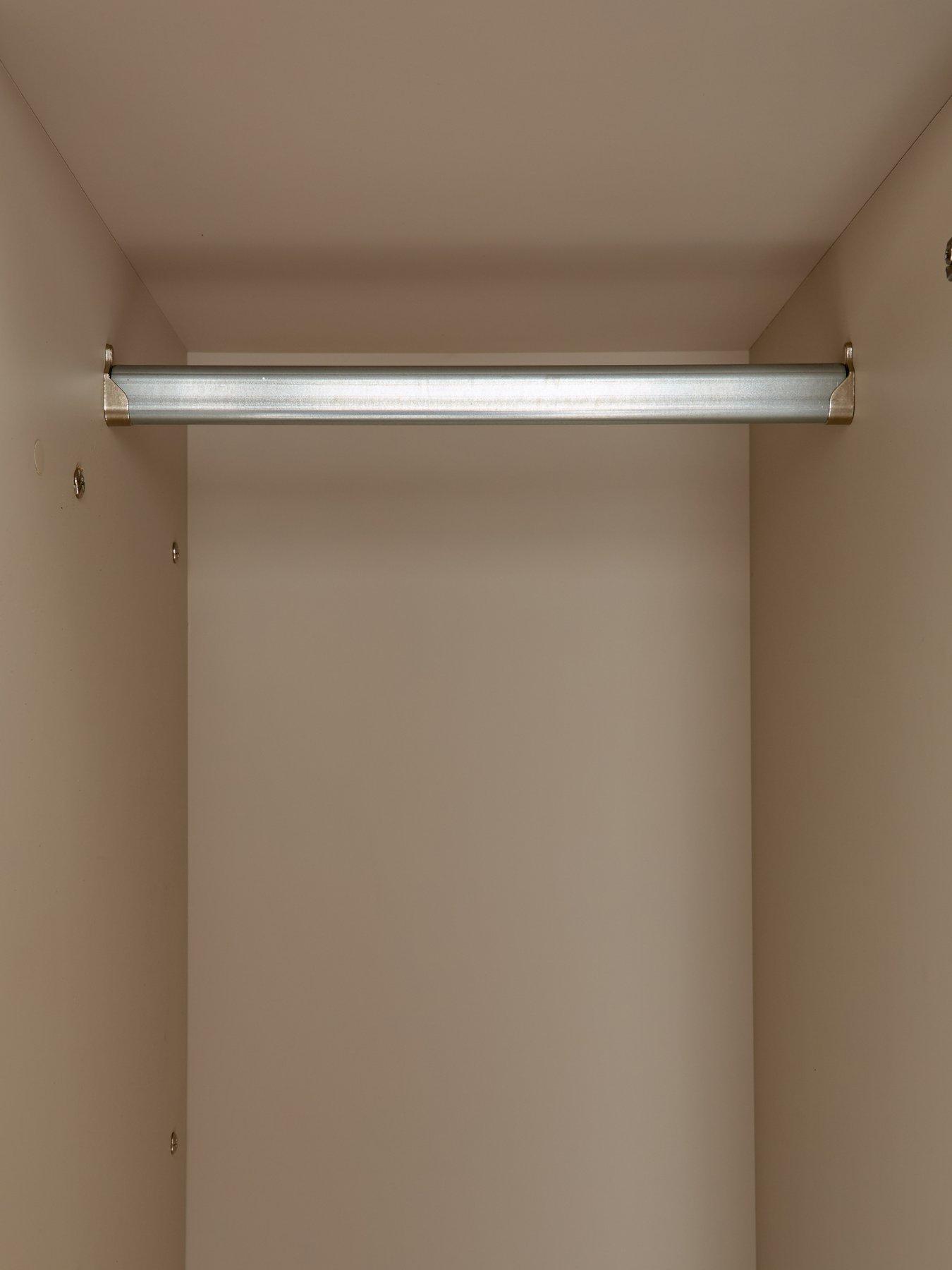 Image 6 of 7 of The Very Collection Layton Gloss Overbed Unit - Oatmeal