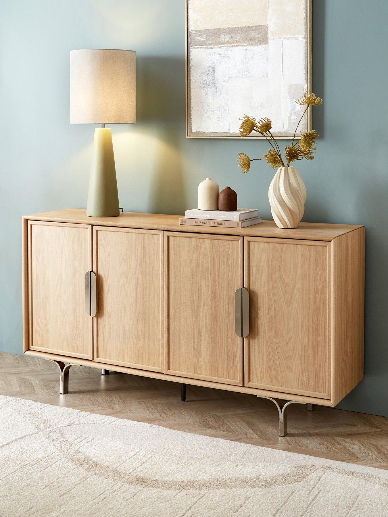 The Very Collection Lena Large Sideboard - Light Oak - FSC® Certified