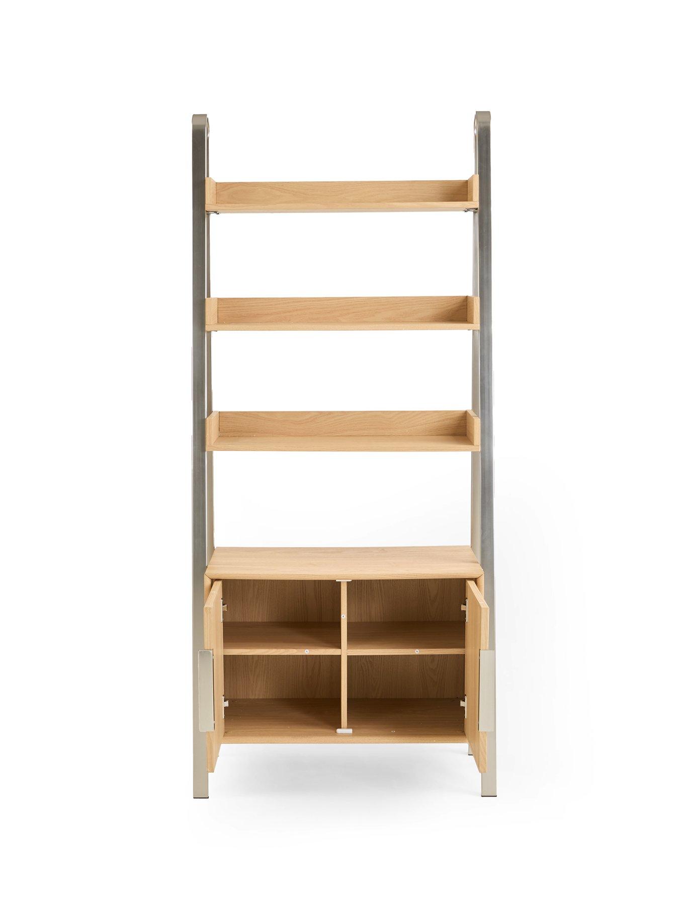 Image 4 of 7 of The Very Collection Lena Storage Bookcase - Light Oak