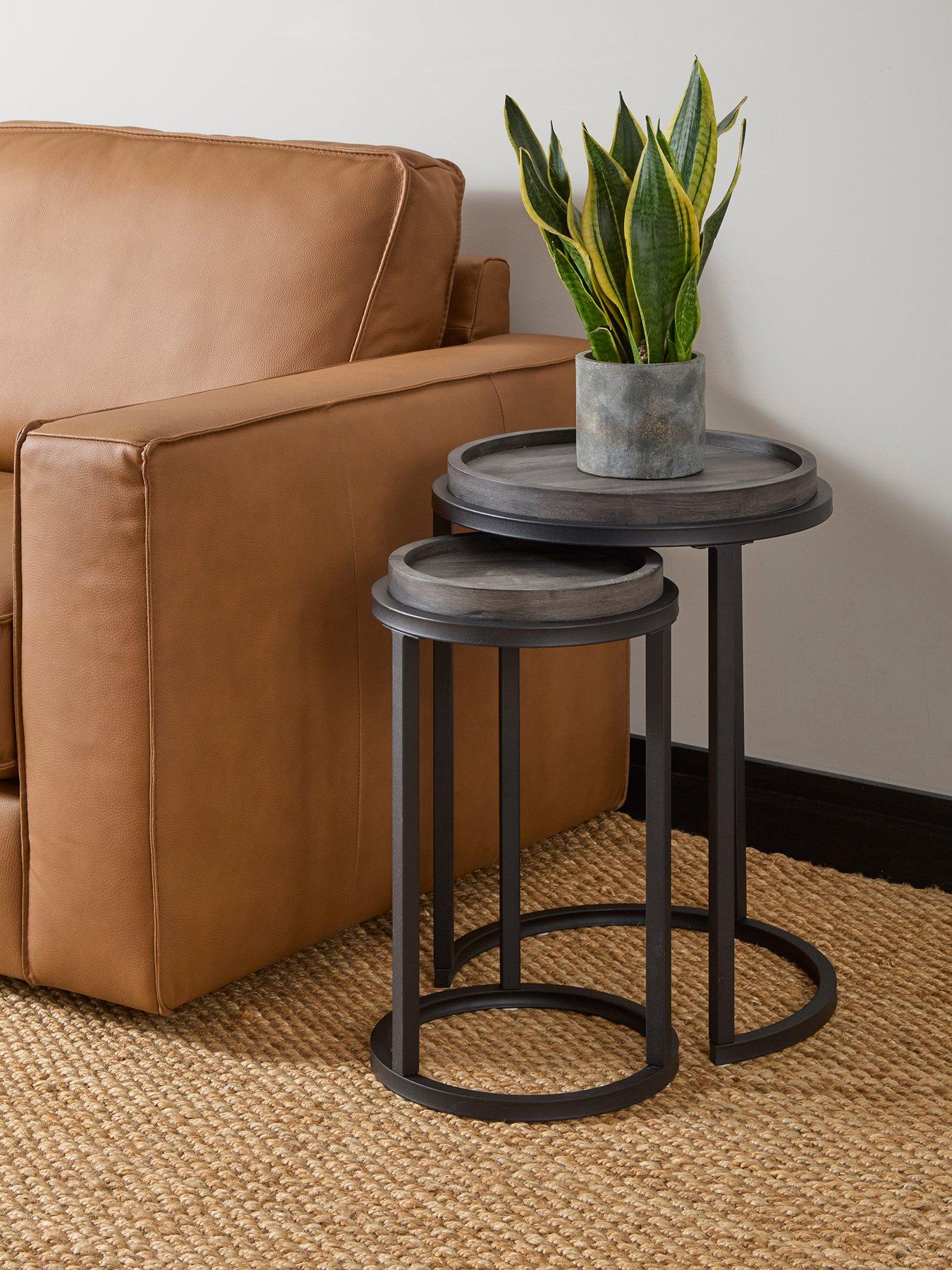 The Very Collection Harlem Round Nest Of Tables - FSC® Certified