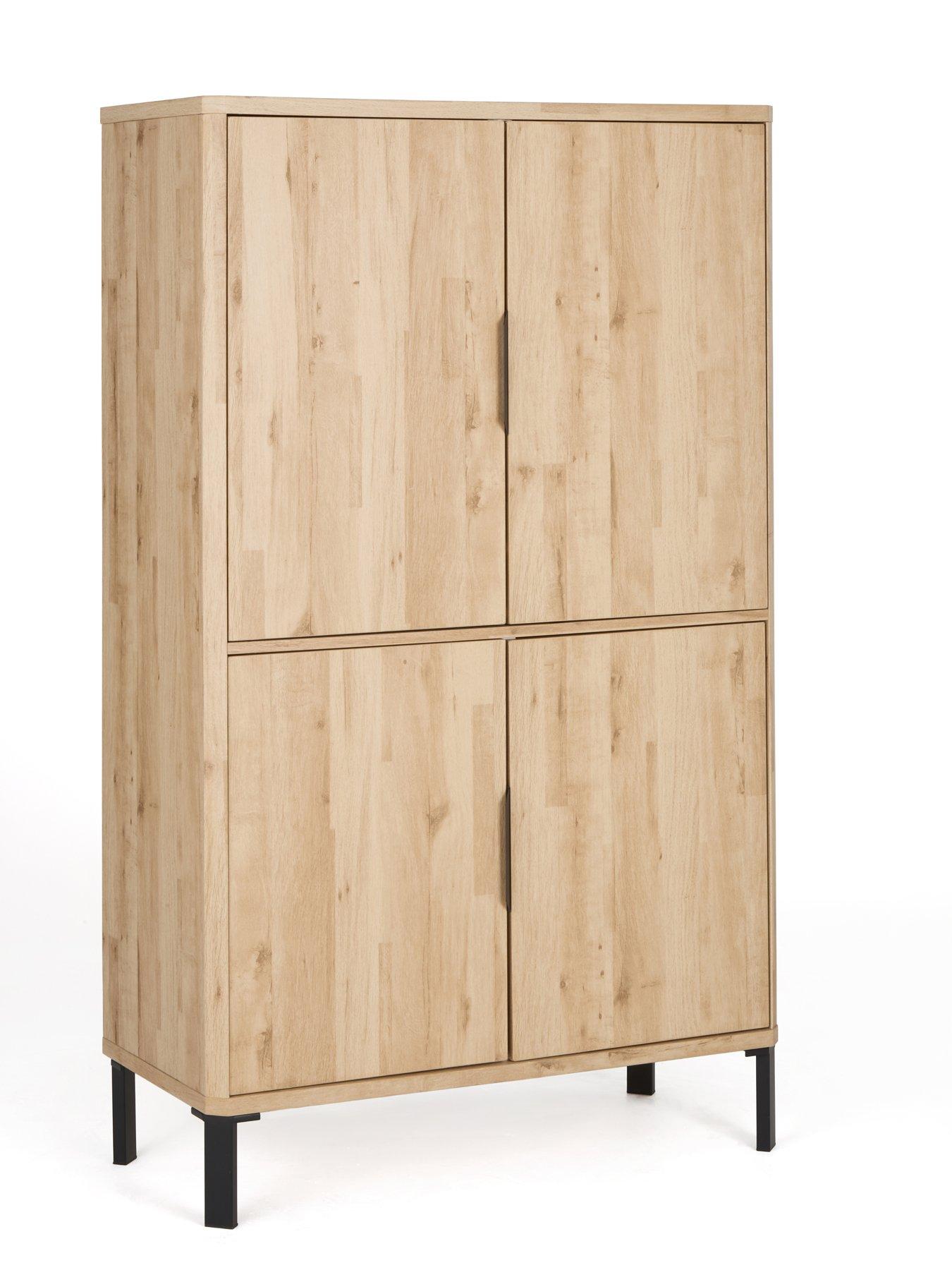  image of the-very-collection-harlem-hidden-cupboardnbspdesk-light-oaknbsp--fscreg-certified