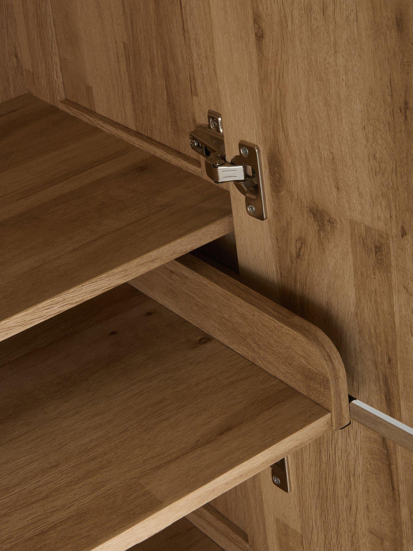  image of the-very-collection-harlem-hidden-cupboardnbspdesk-light-oaknbsp--fscreg-certified