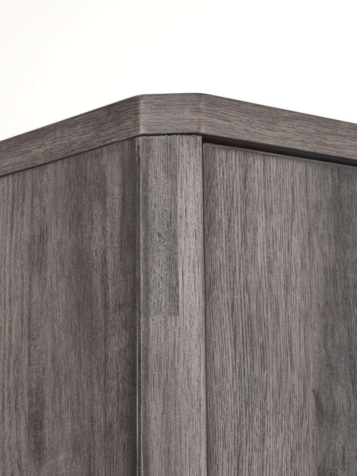  image of the-very-collection-harlem-hidden-cupboard-desk-black-oak--nbspfscreg-certified