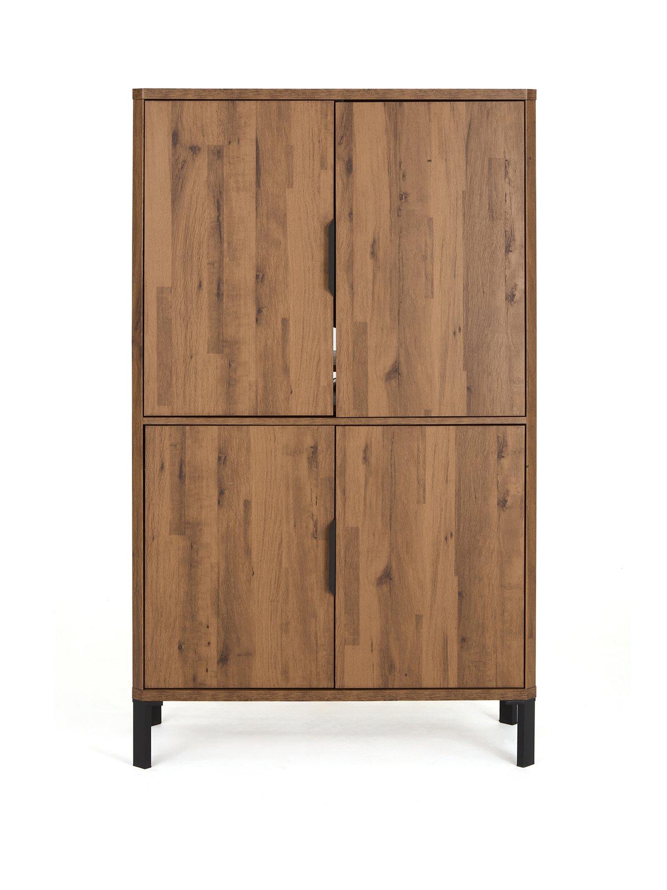 Image 2 of 7 of The Very Collection Harlem Hidden Cupboard&nbsp;Desk - Mid Oak&nbsp;- FSC&reg; Certified