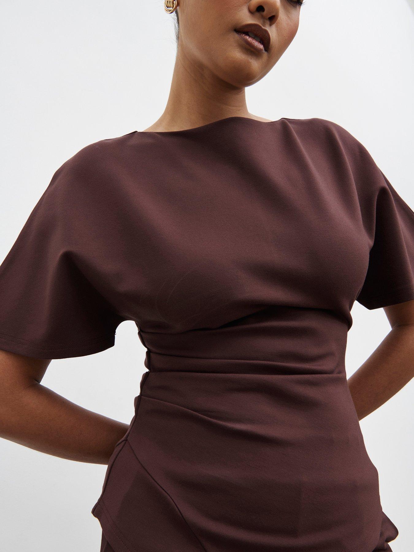  image of pretty-lavish-marni-pleated-jersey-top