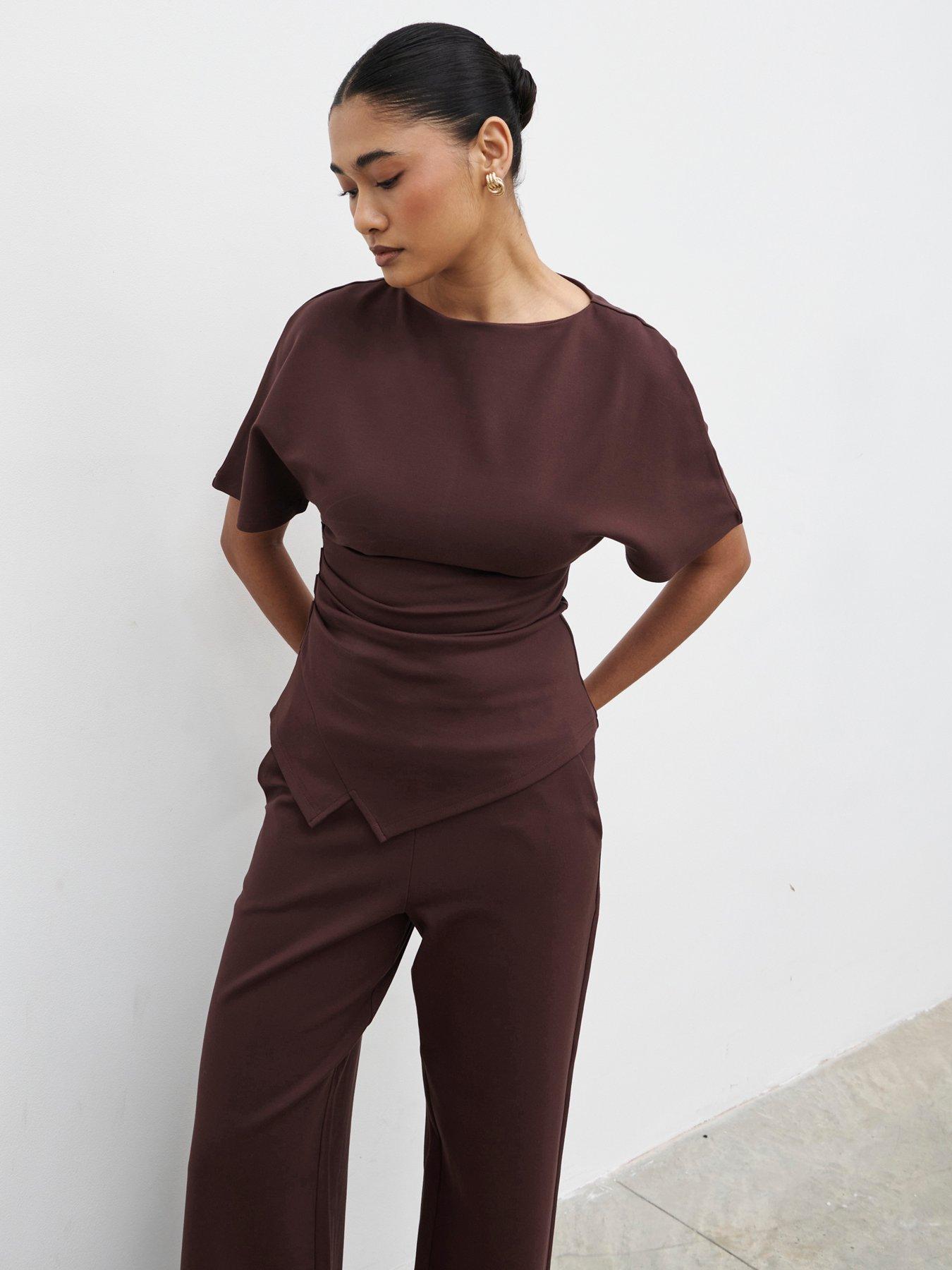  image of pretty-lavish-marni-pleated-jersey-top