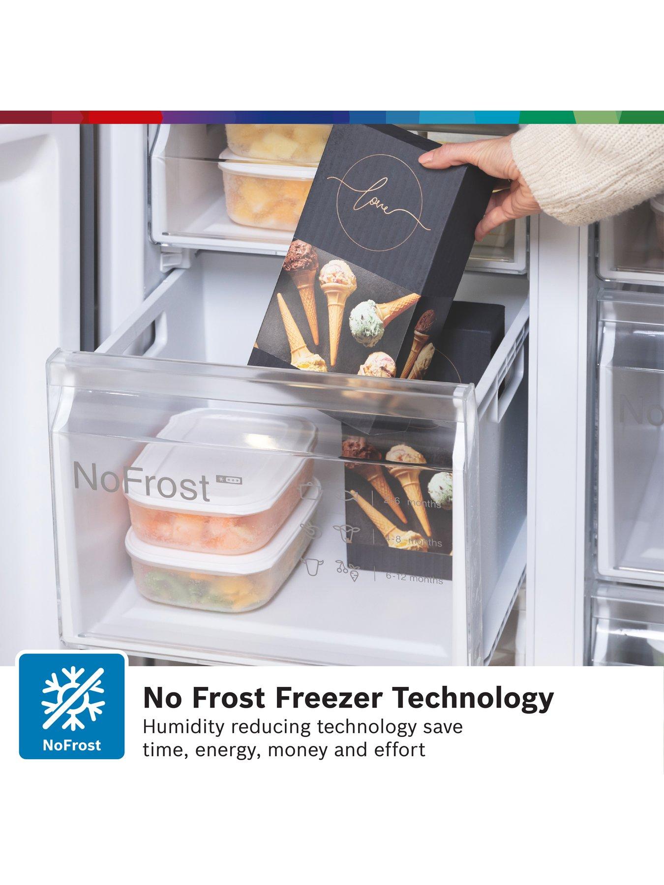 Image 5 of 8 of Bosch Series 4 KFN96VPEAG Multi-Door, Frost Free Fridge Freezer - Inox - E Rated